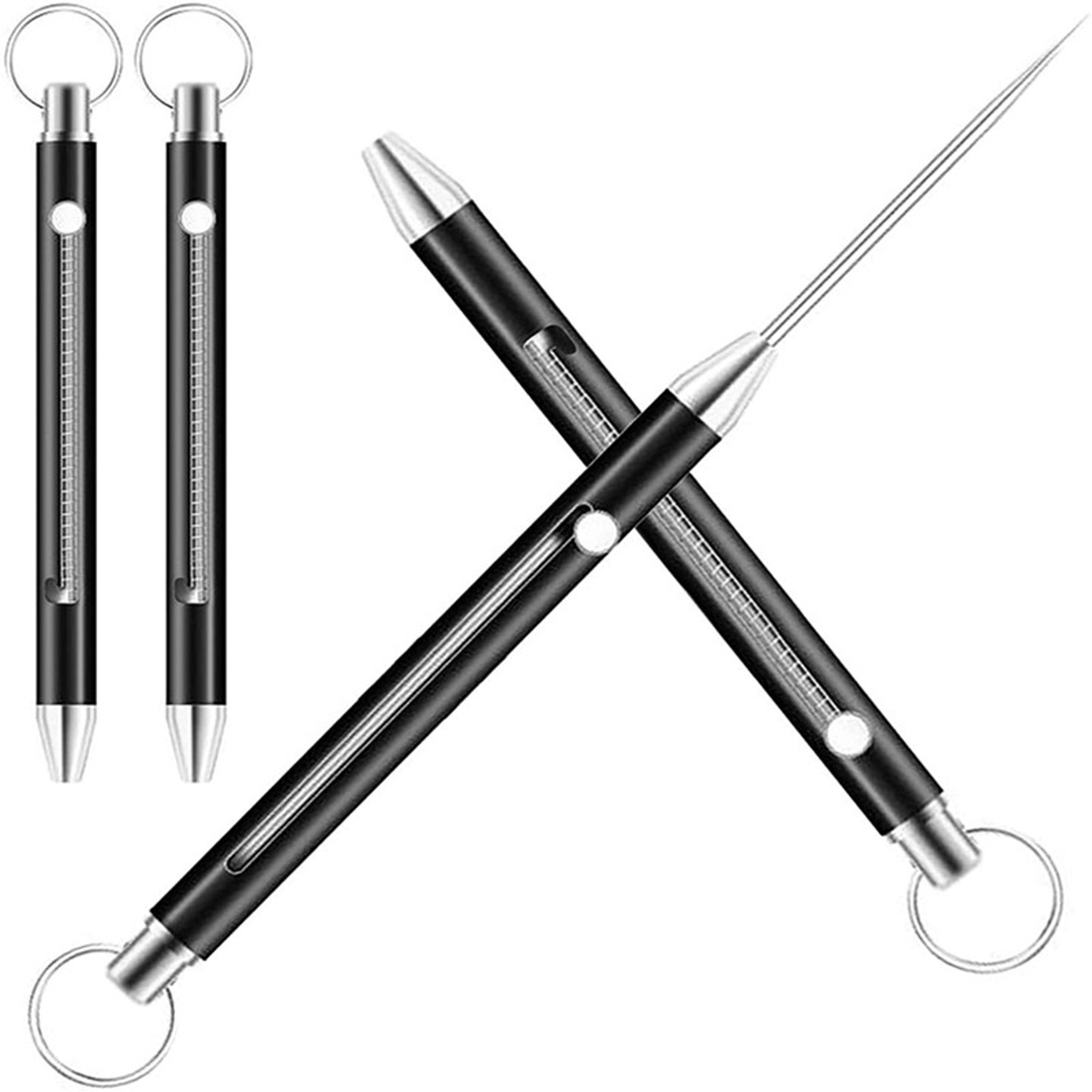 Titanium EDC Retractable Multi Tool Keychain Compact Portable Everyday Carry Gadgets – view 1