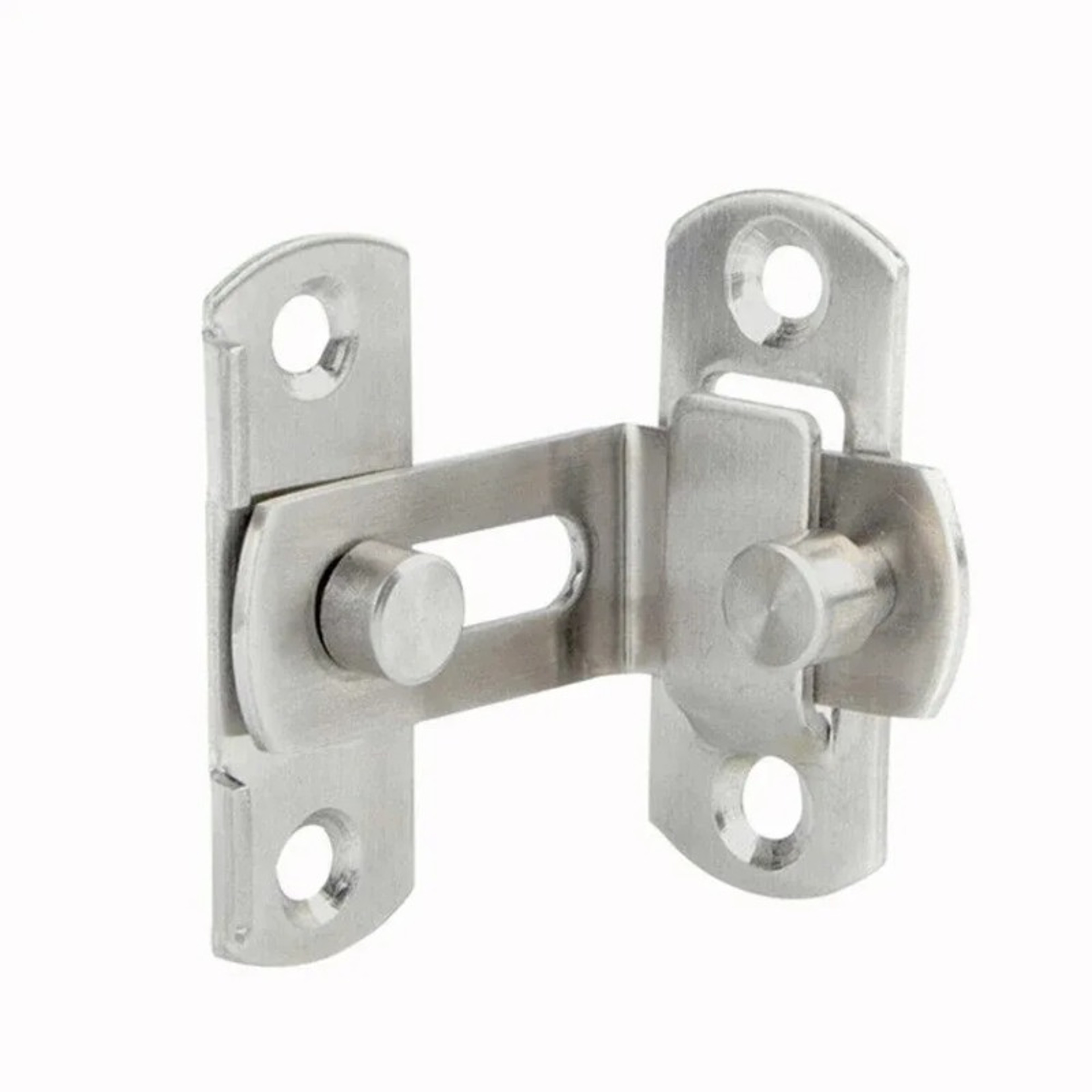 Premium Right Angle Security Door Latch With Sliding Lock Barrel Bolt Durable Home Door  Cabinet Sa 3