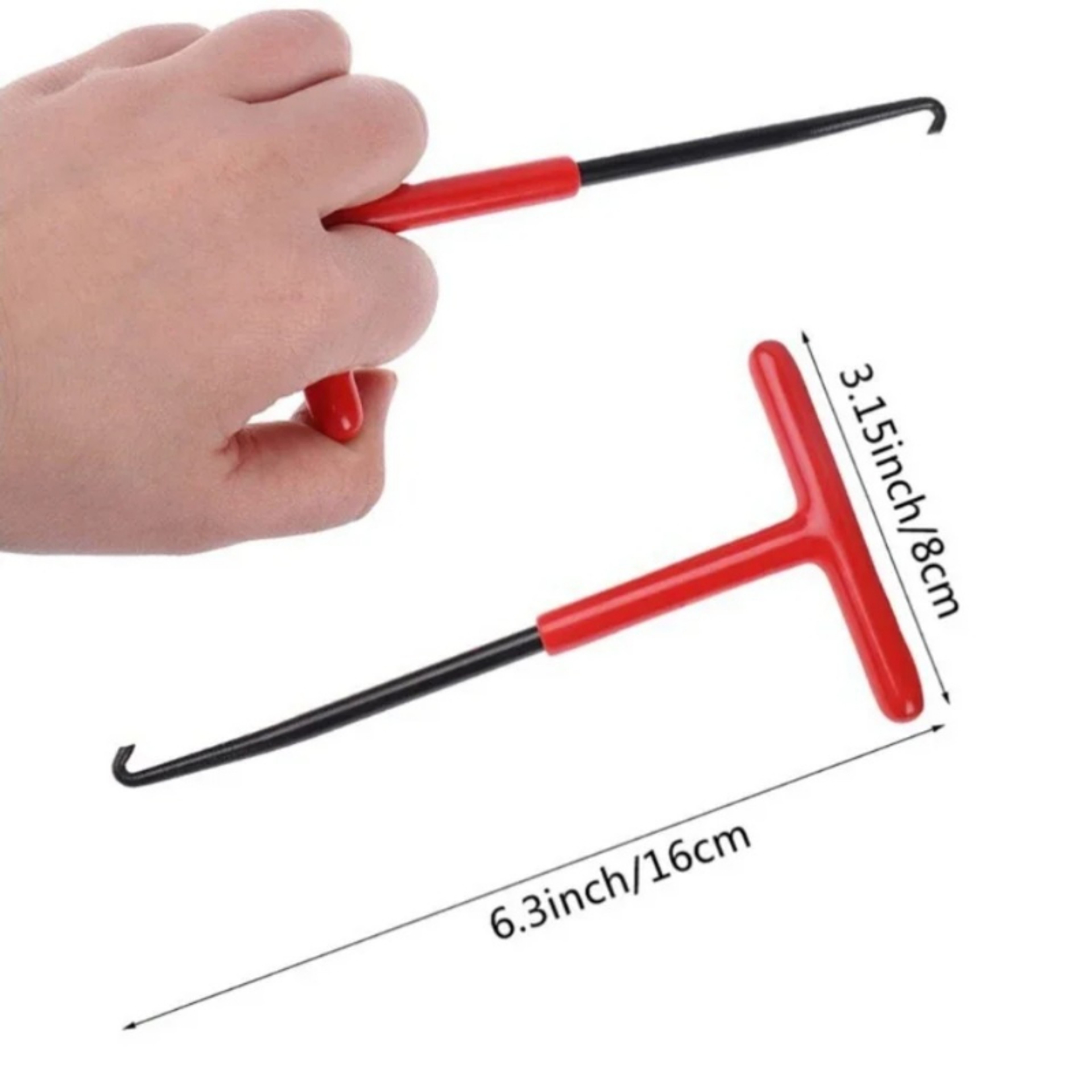 Universal Motorcycle Exhaust Spring Puller Tool with T Handle Heavy Duty Exhaust Spring Hook – view 5