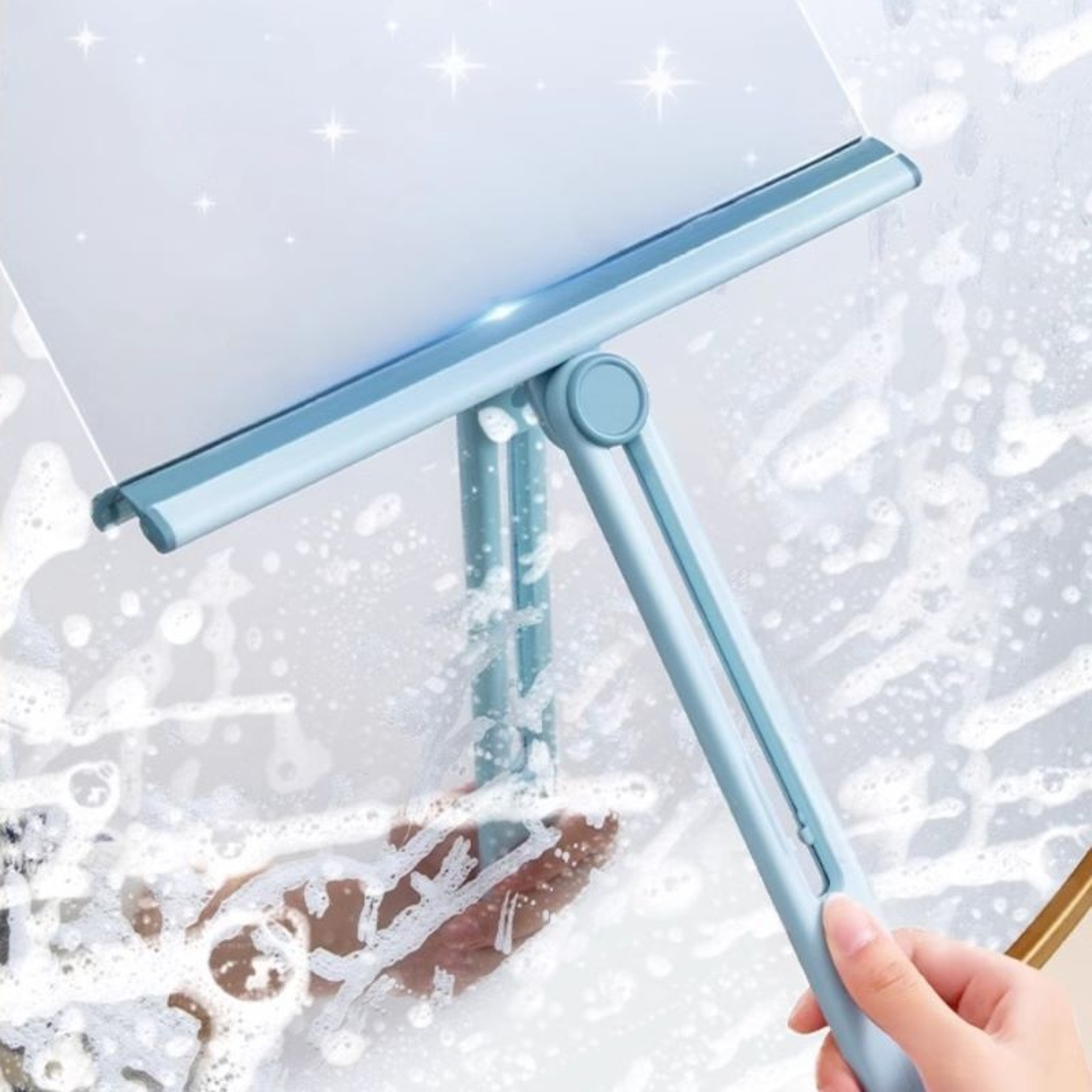 Premium Silicone Glass Squeegee & Shower Wiper Window & Floor Cleaner – view 5