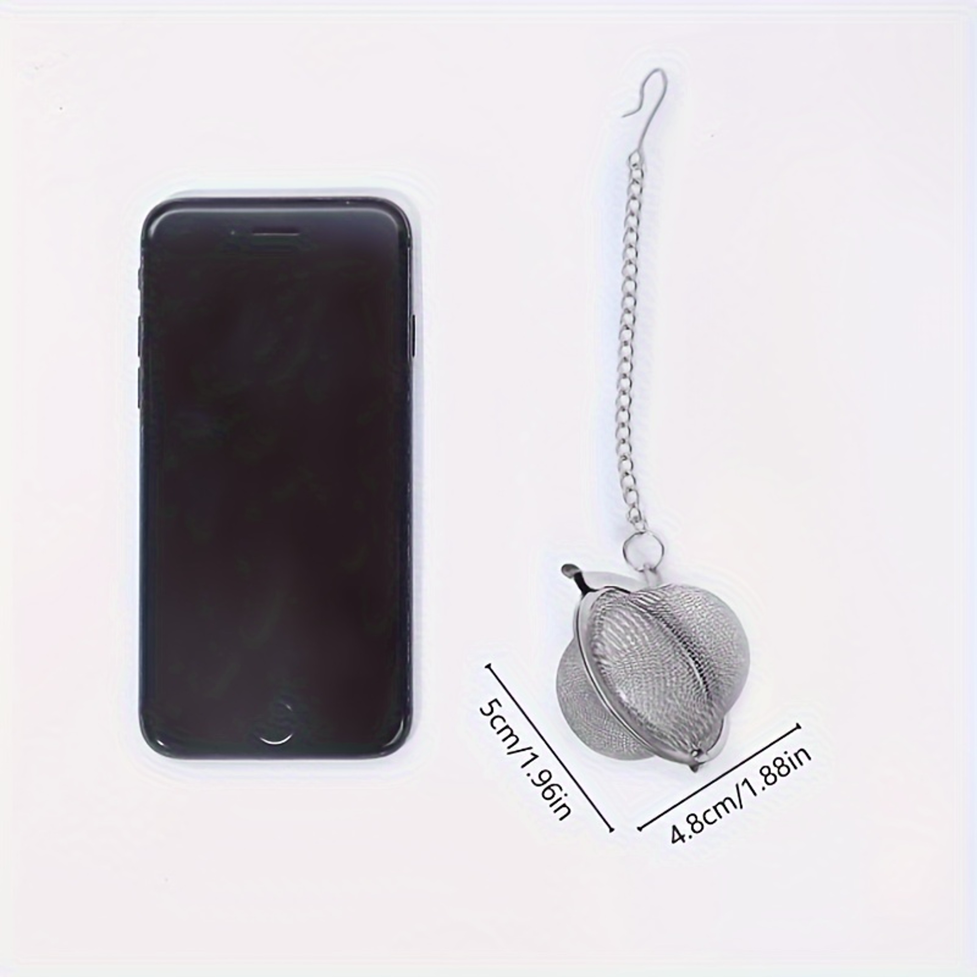 Premium Stainless Steel Tea  Loose Leaf Tea Infuser Ball With Chain Multipurpose Soup Spice Filter  5