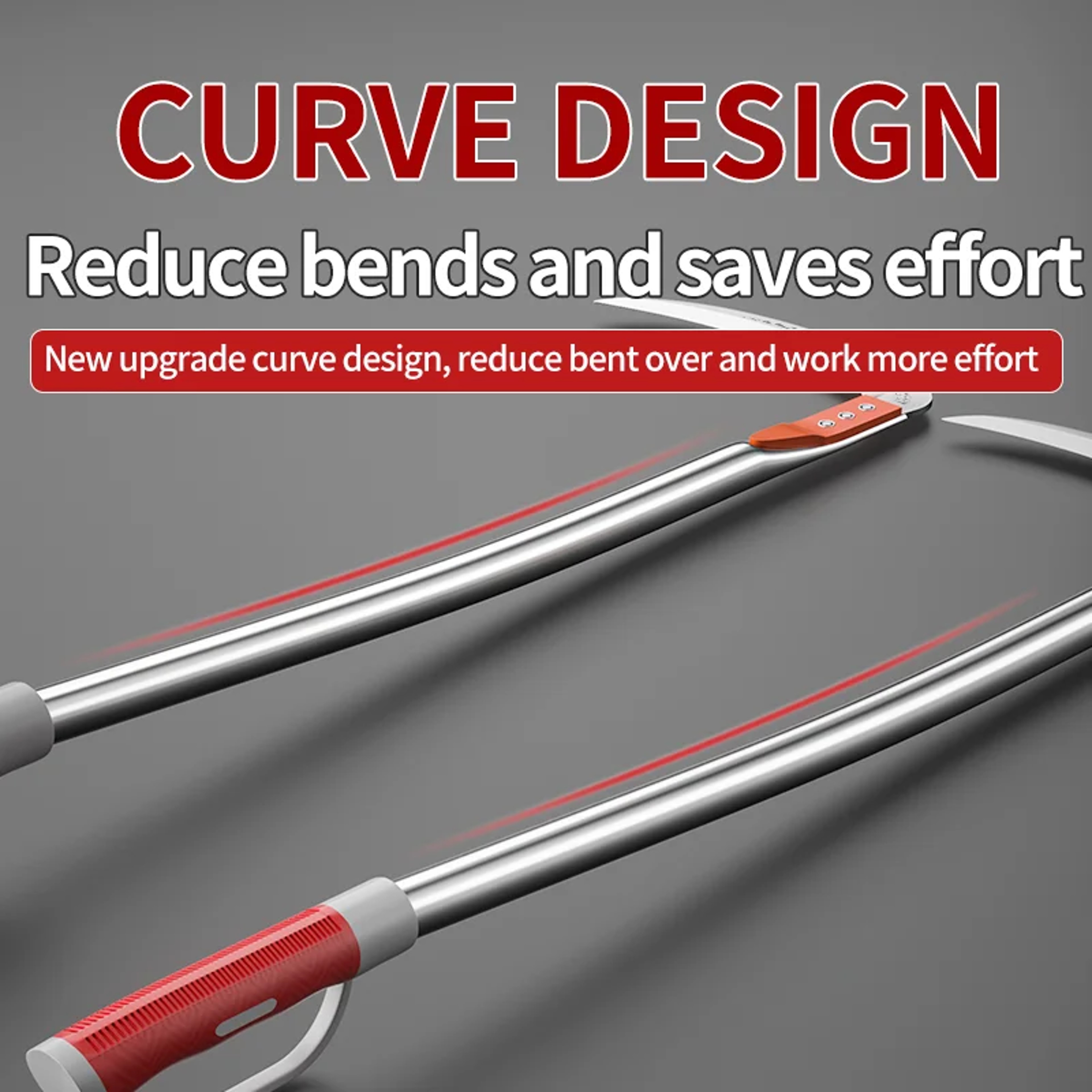 Long Handle Grass Sickle And Crack Weeding Tool For Gardens And Pathways 2