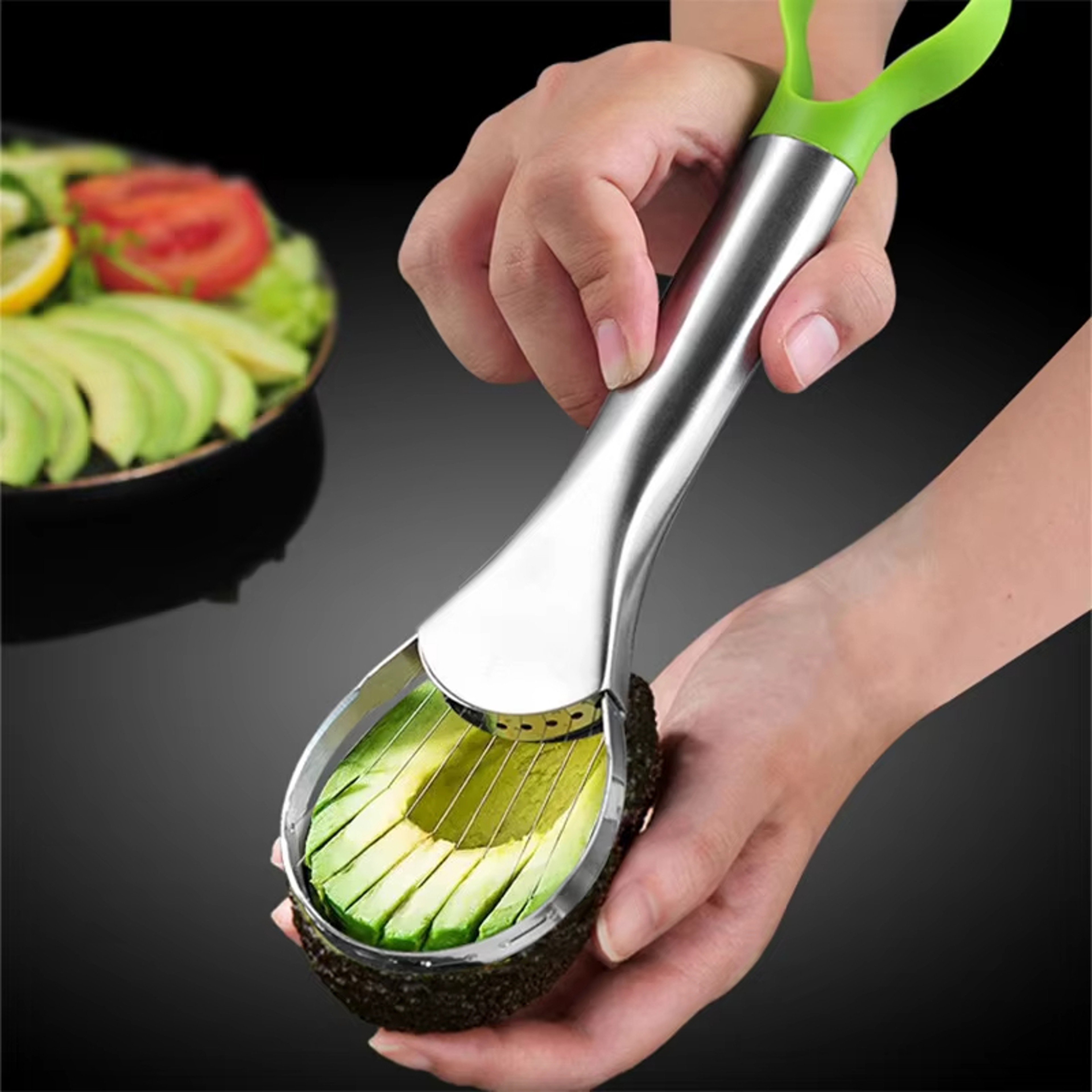 Stainless Steel Avocado Slicer And Fruit Peeler 0