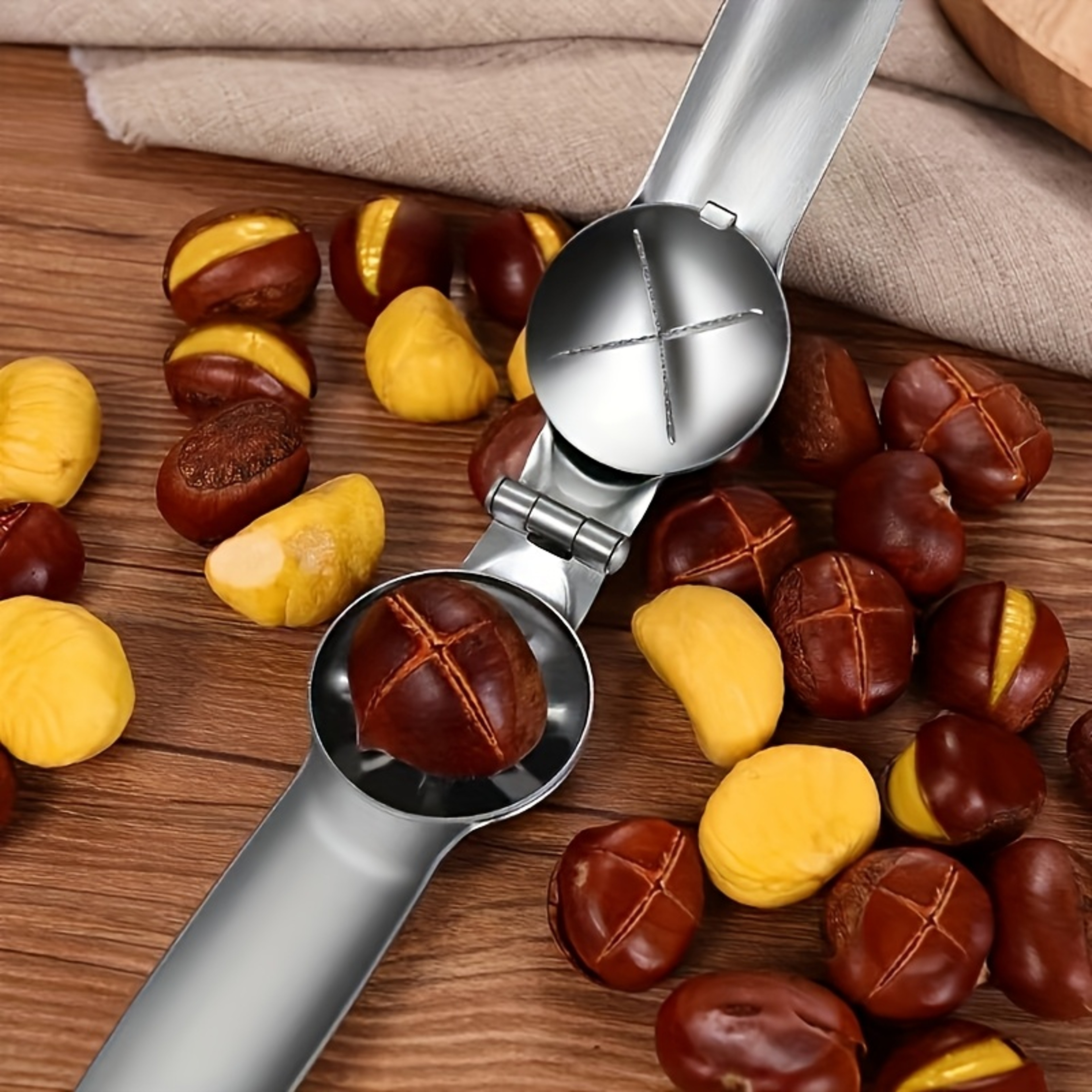 Chestnut Opener And Walnut Nut Cracker Tool 3