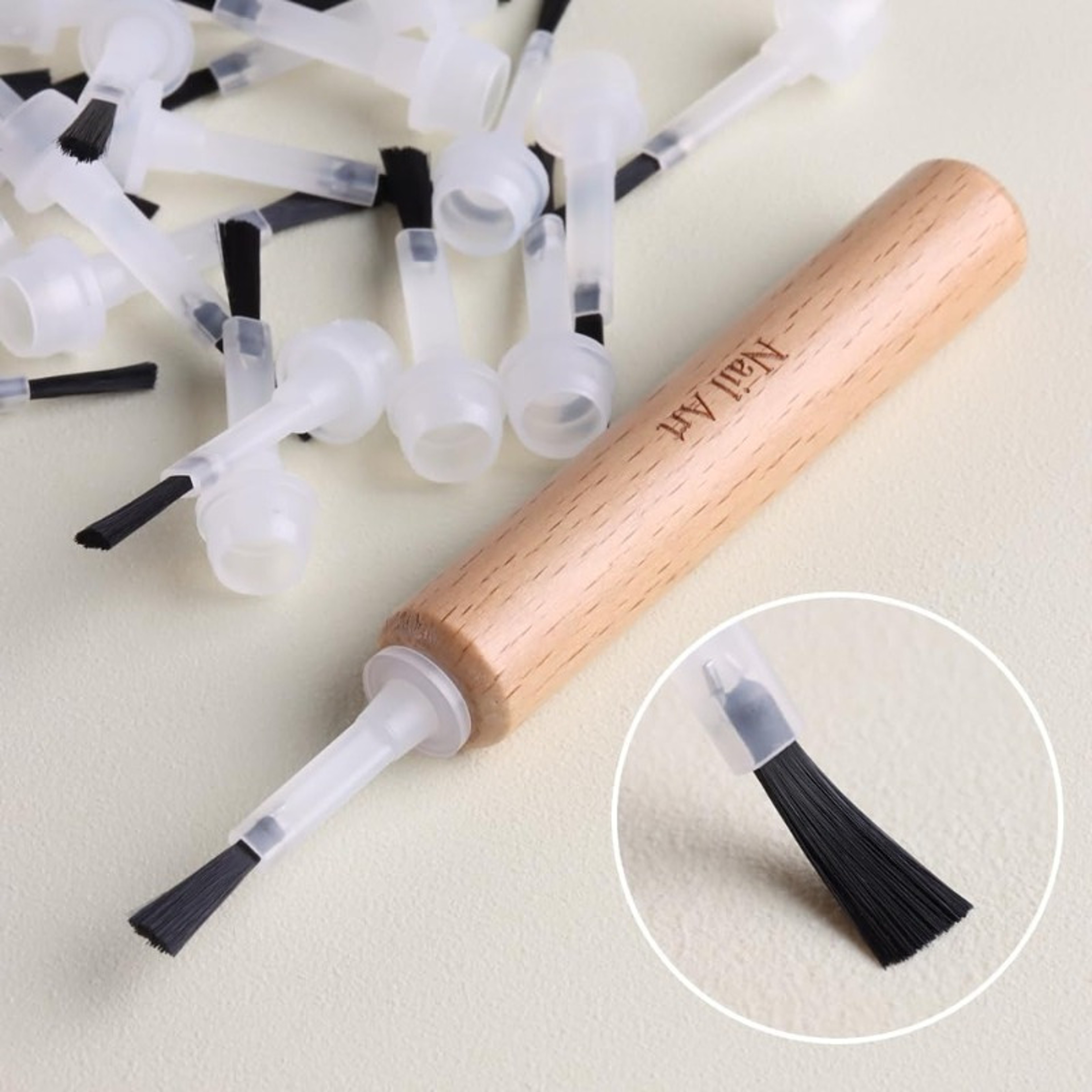 PrecisionPro Detachable Nail Art Brush Set For Gel Painting And Fine Detailing 0