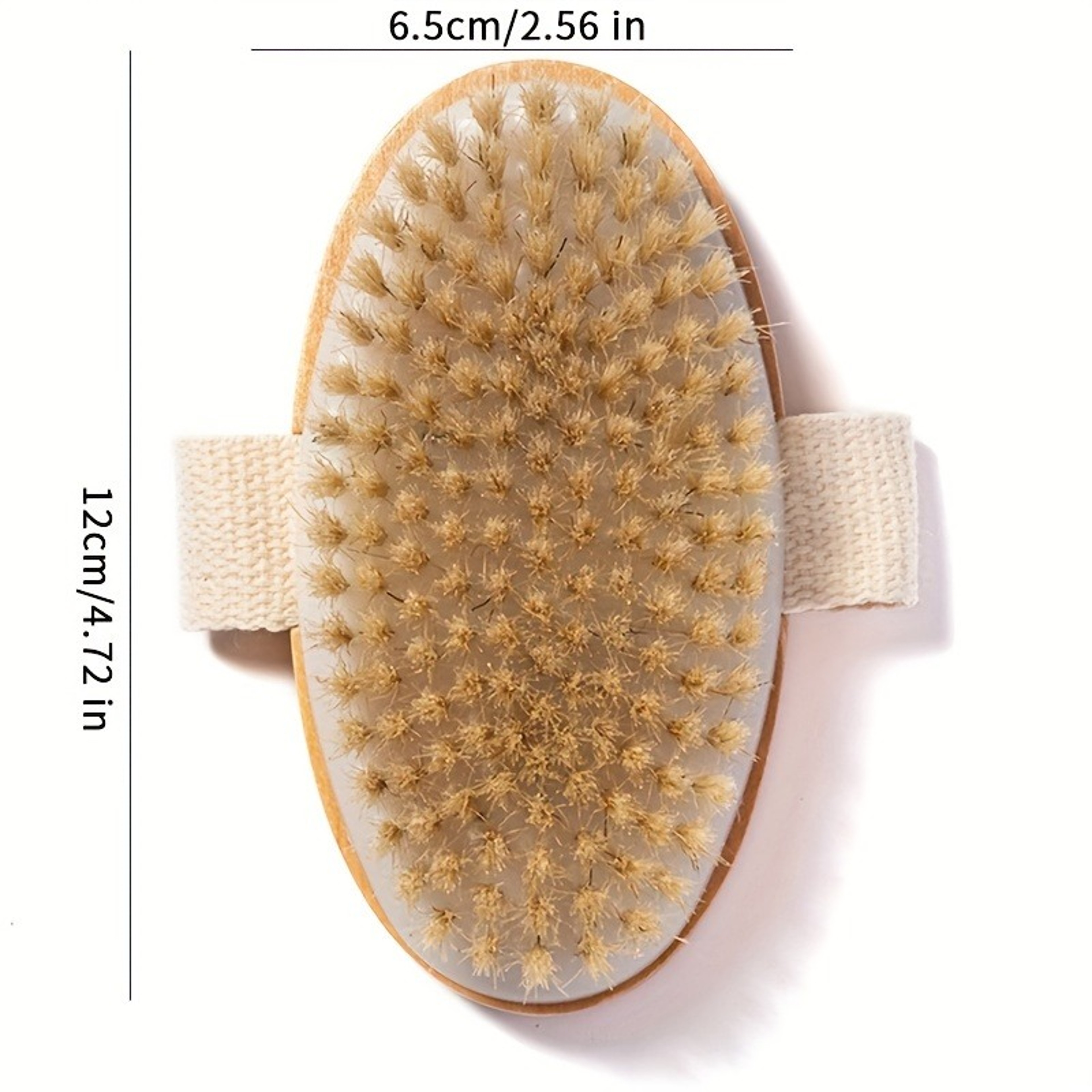Radiant Touch Natural Bristle Dry Body Brush and Bath Massagers – view 3