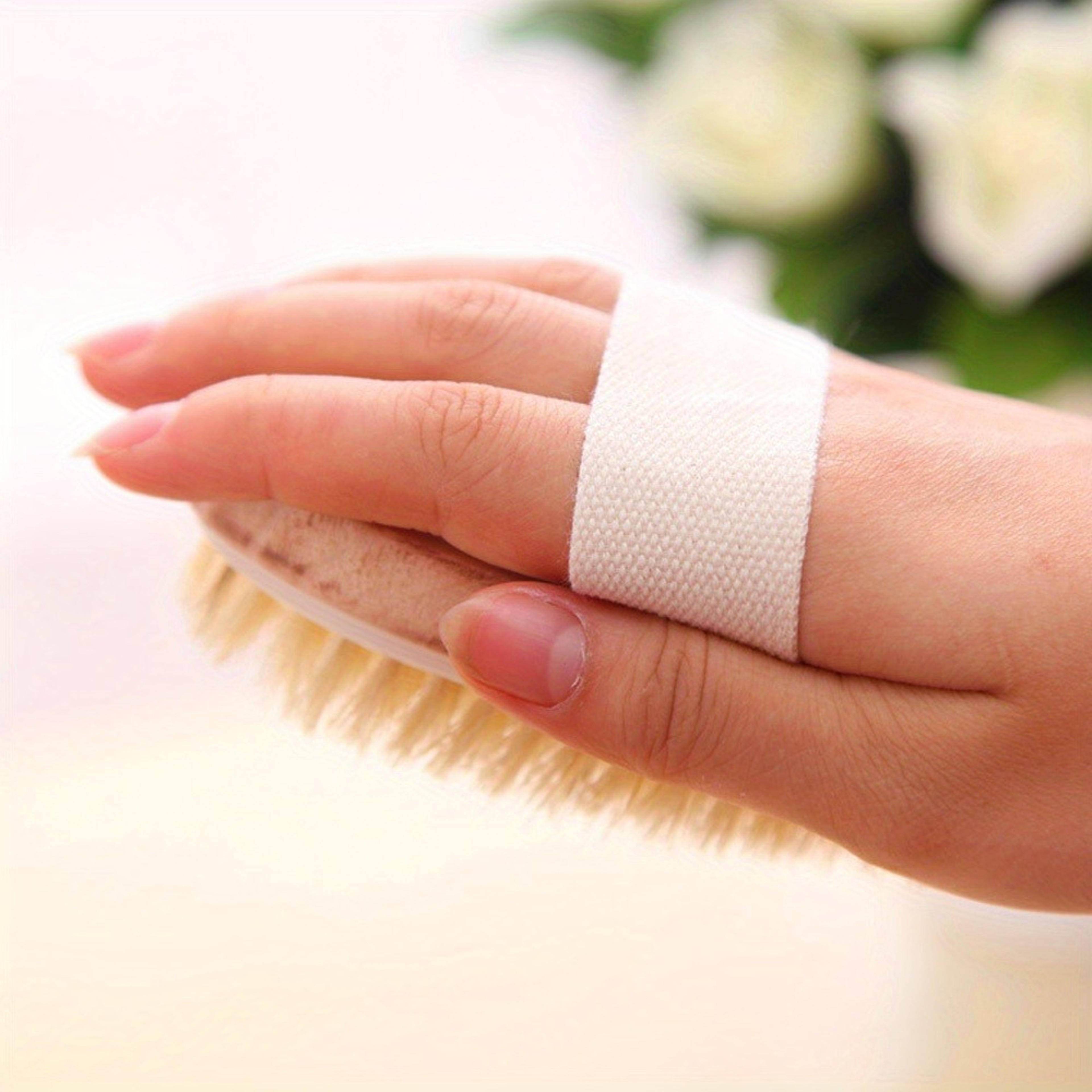 Radiant Touch Natural Bristle Dry Body Brush and Bath Massagers – view 5