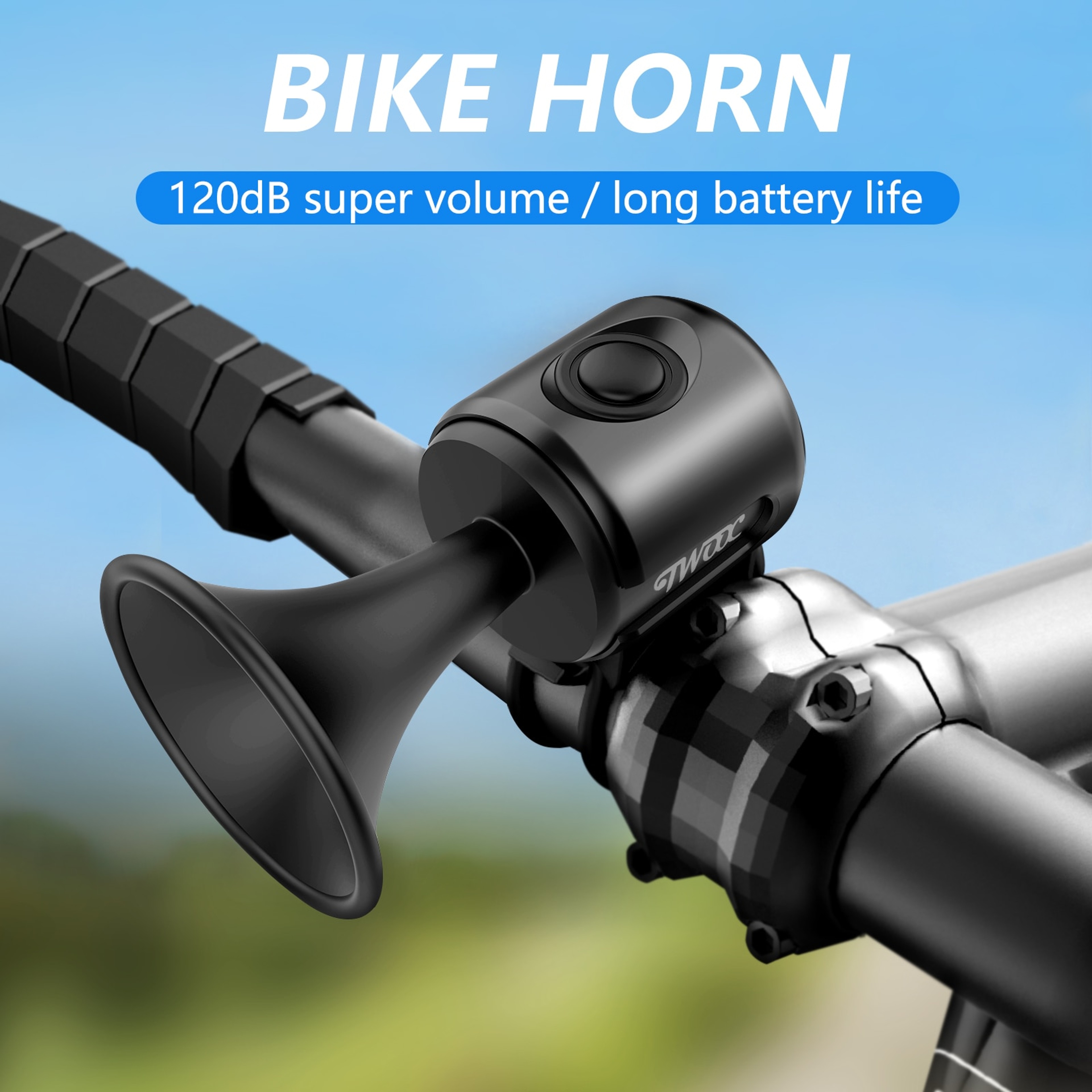 Waterproof Electric Bike Horn For Road And Mountain Bikes 1