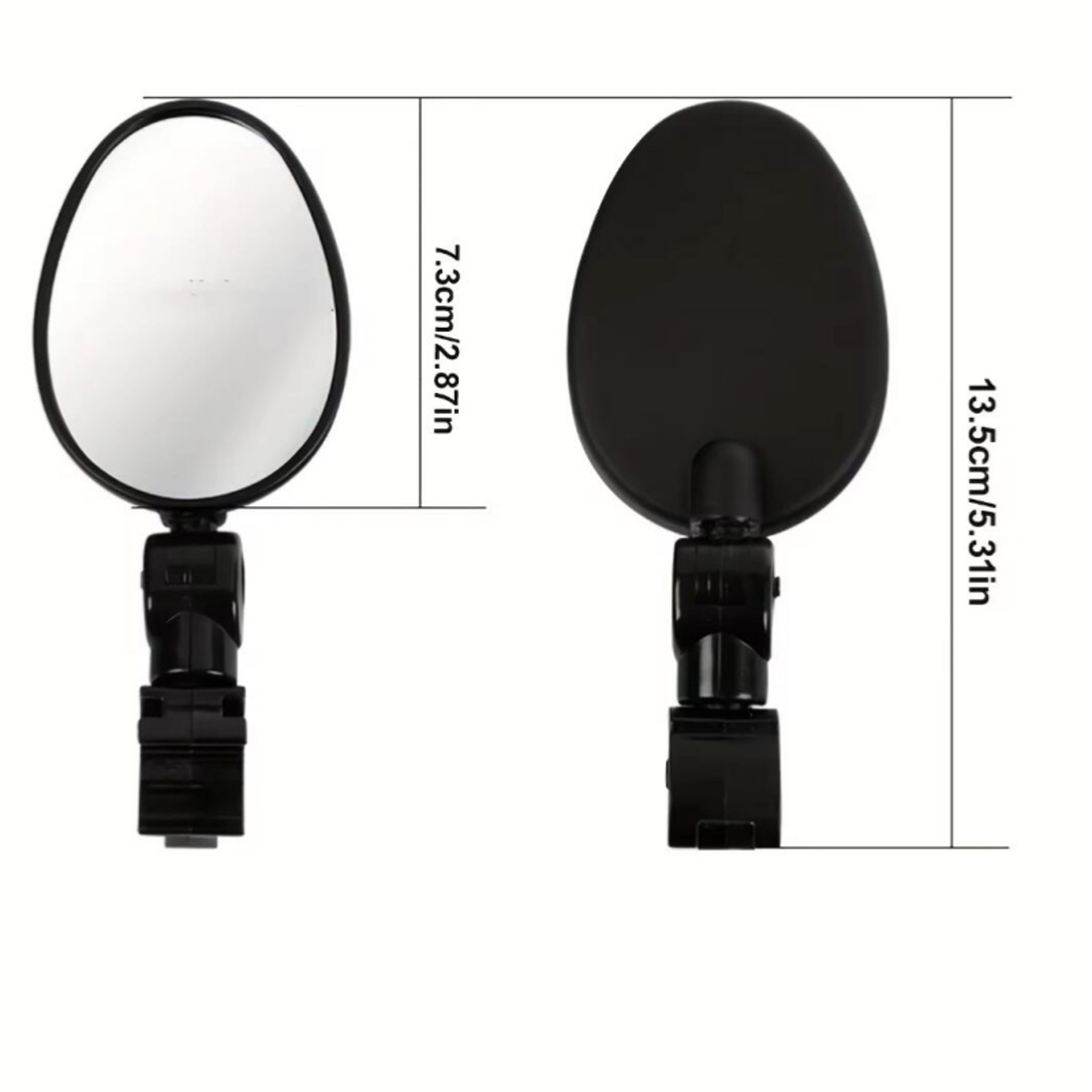 Adjustable Wide Angle Bike Rear View Mirror 4