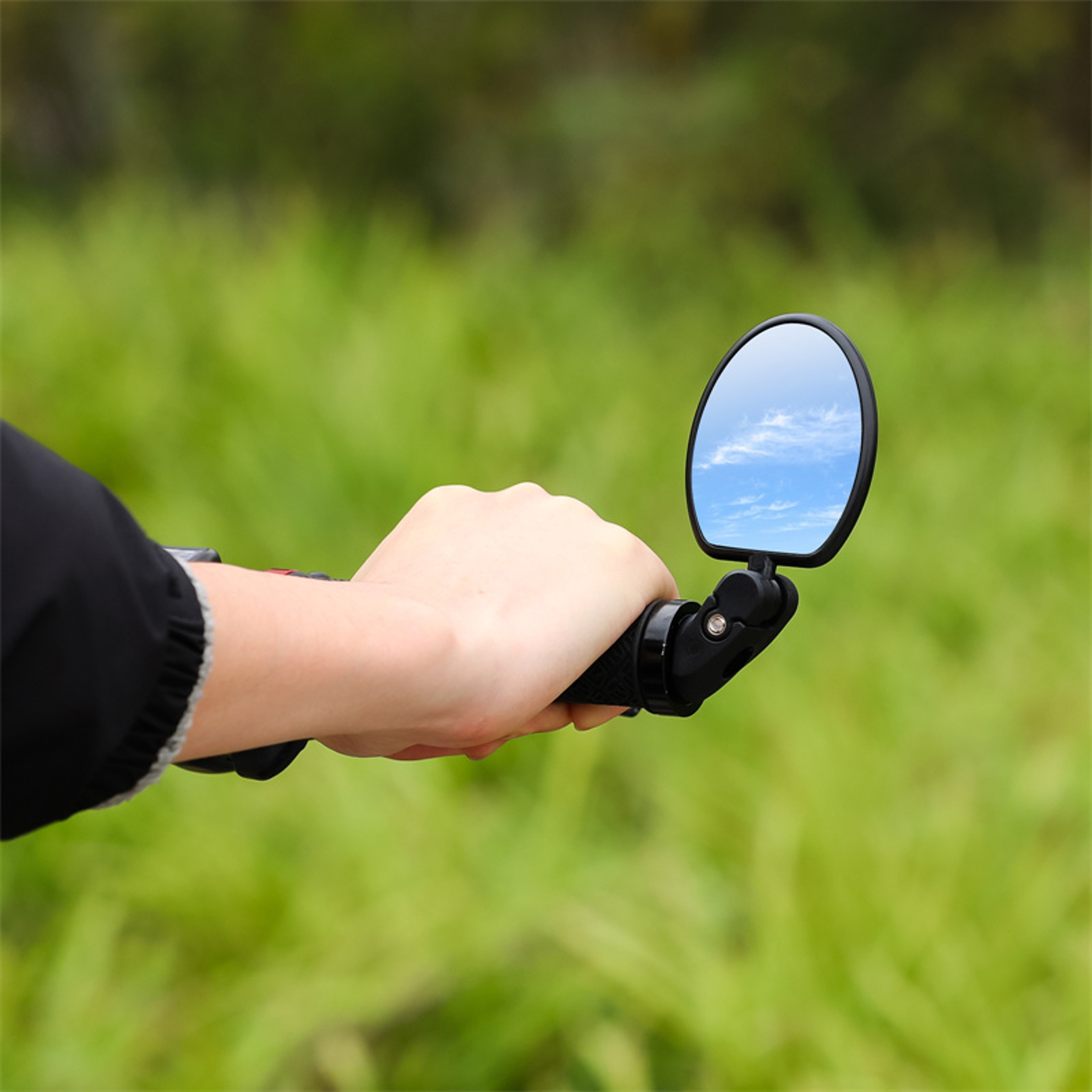 ClearView Bar End Bicycle Rearview Mirror For MTB And Road Bikes 0