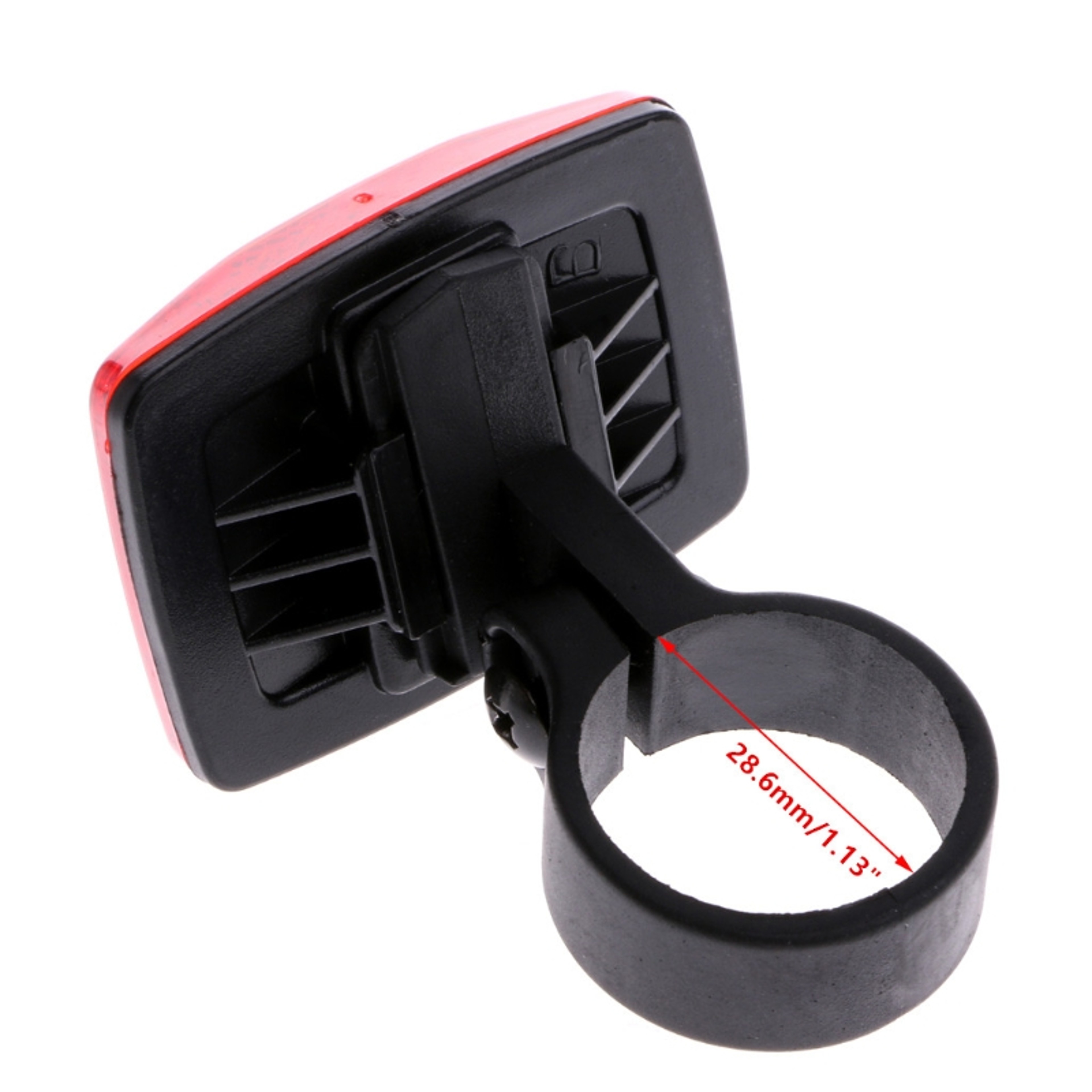 High Visibility Bicycle Safety Reflector for Handlebar or Rear Mount – view 6