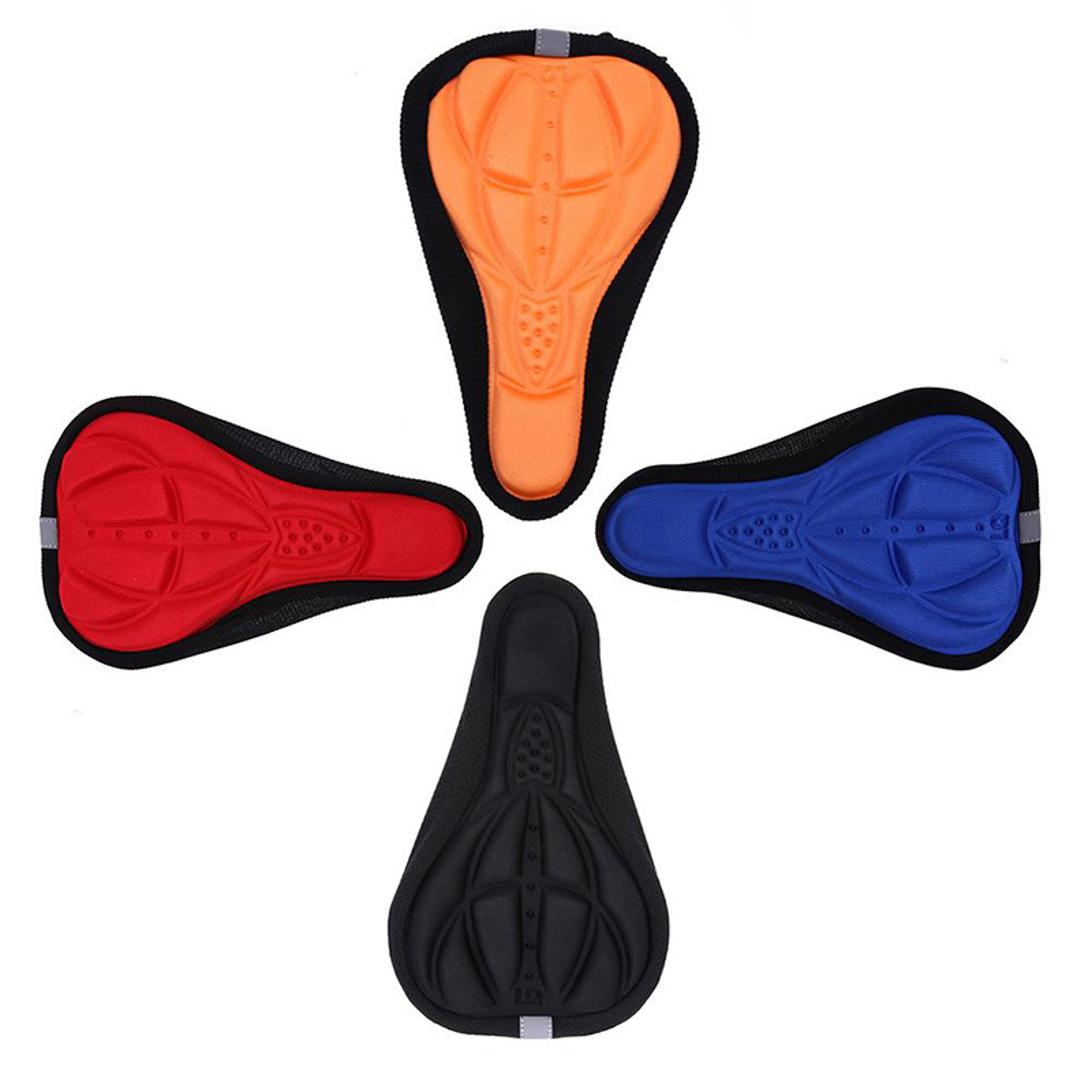 Gel Bike Seat Cover With Soft Padded Saddle Cushion 0