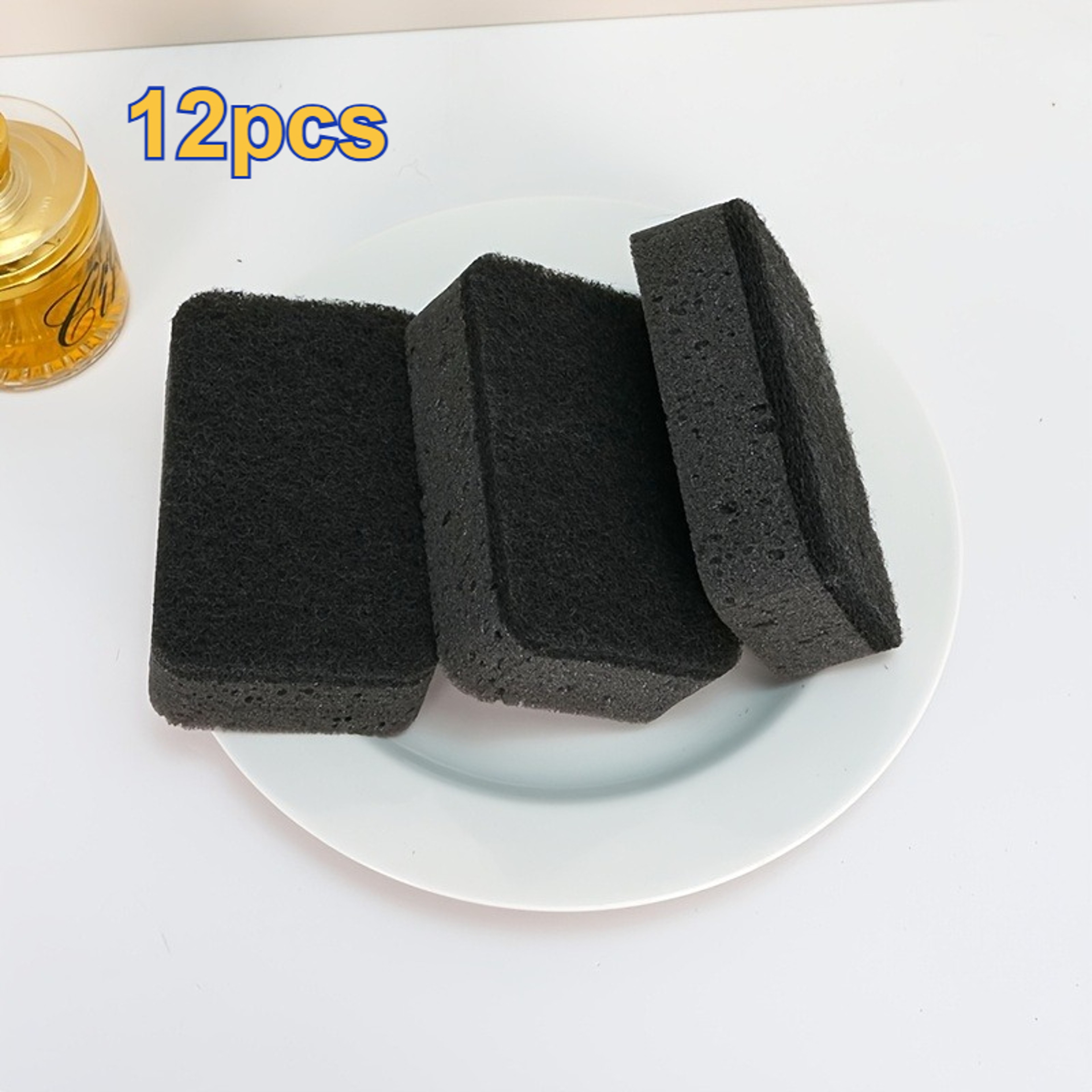 Dual Sided Seaweed Kitchen Sponge For NonScratch Dish And Pan Cleaning 7