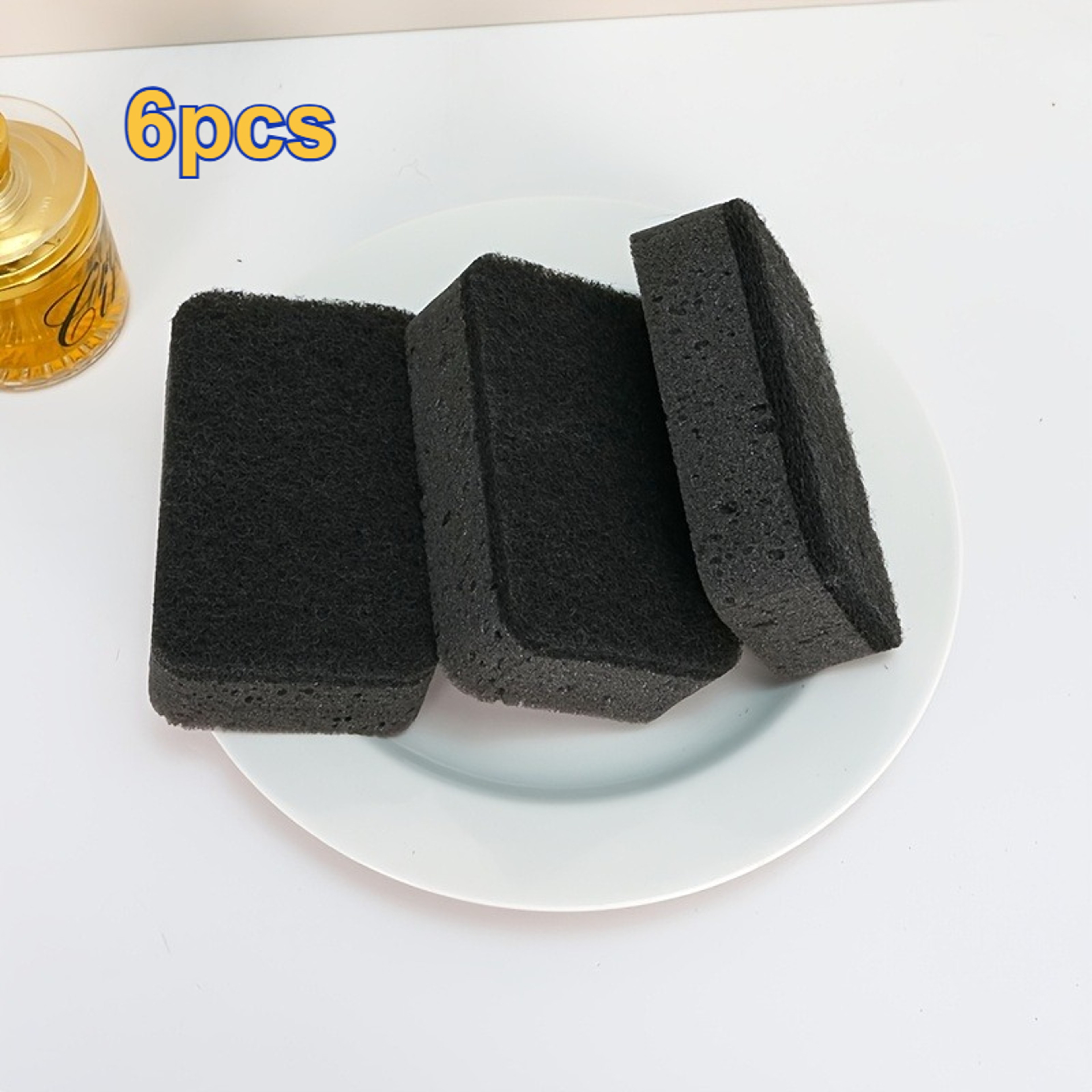 Dual Sided Seaweed Kitchen Sponge For NonScratch Dish And Pan Cleaning 6