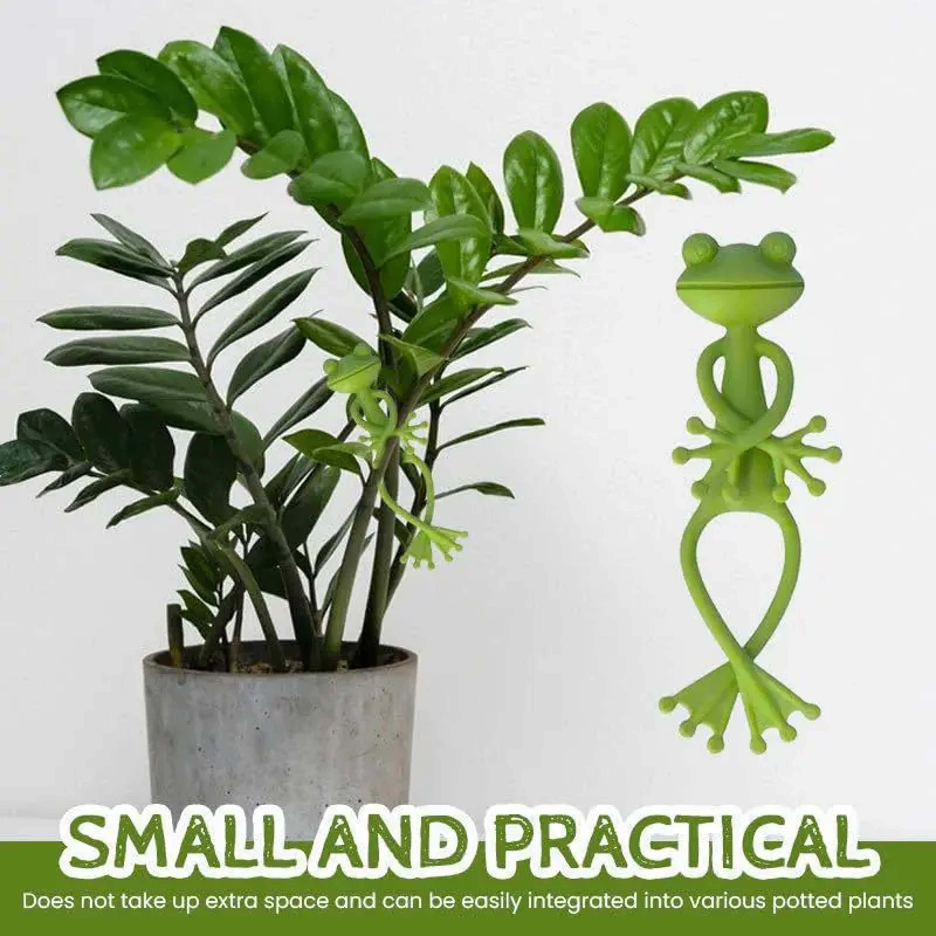Frog Plant Support Clips for Climbing Plants and Tomato Stems – view 5