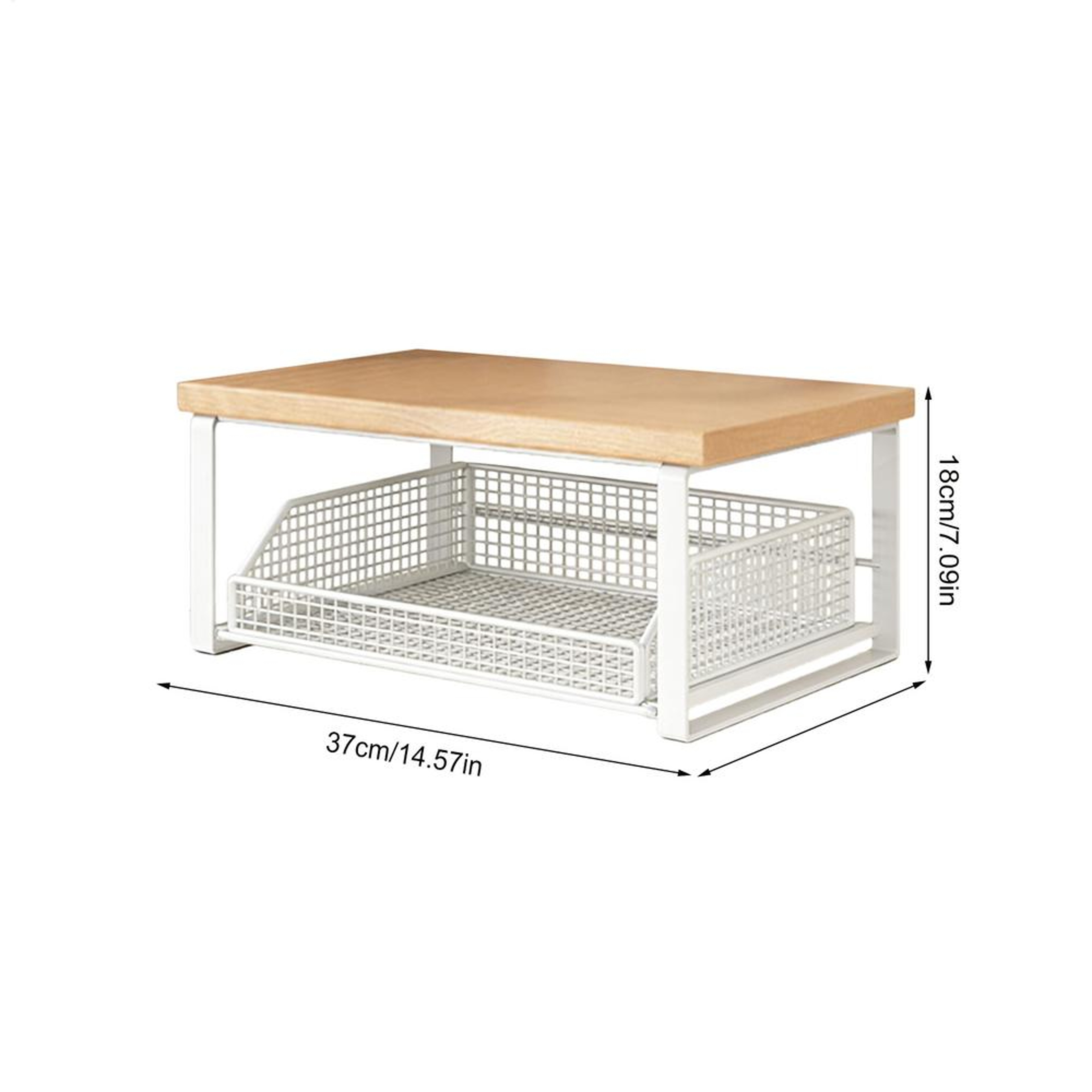 Desktop Organizer Shelf For Countertop And Small Space Storage 6