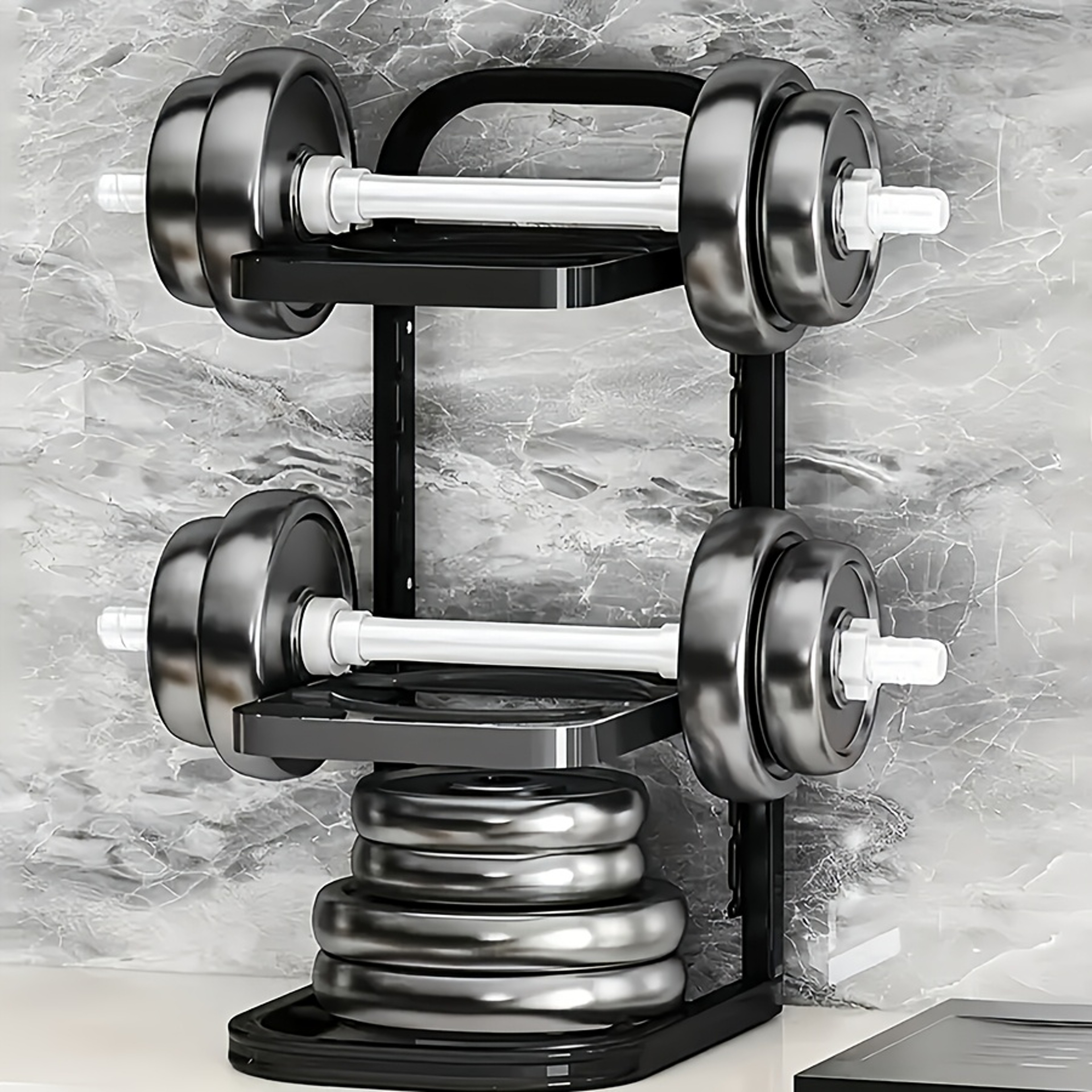Adjustable Pot Rack Organizer Multi Layer Kitchen Cabinet Organizer Storage Shelf 5