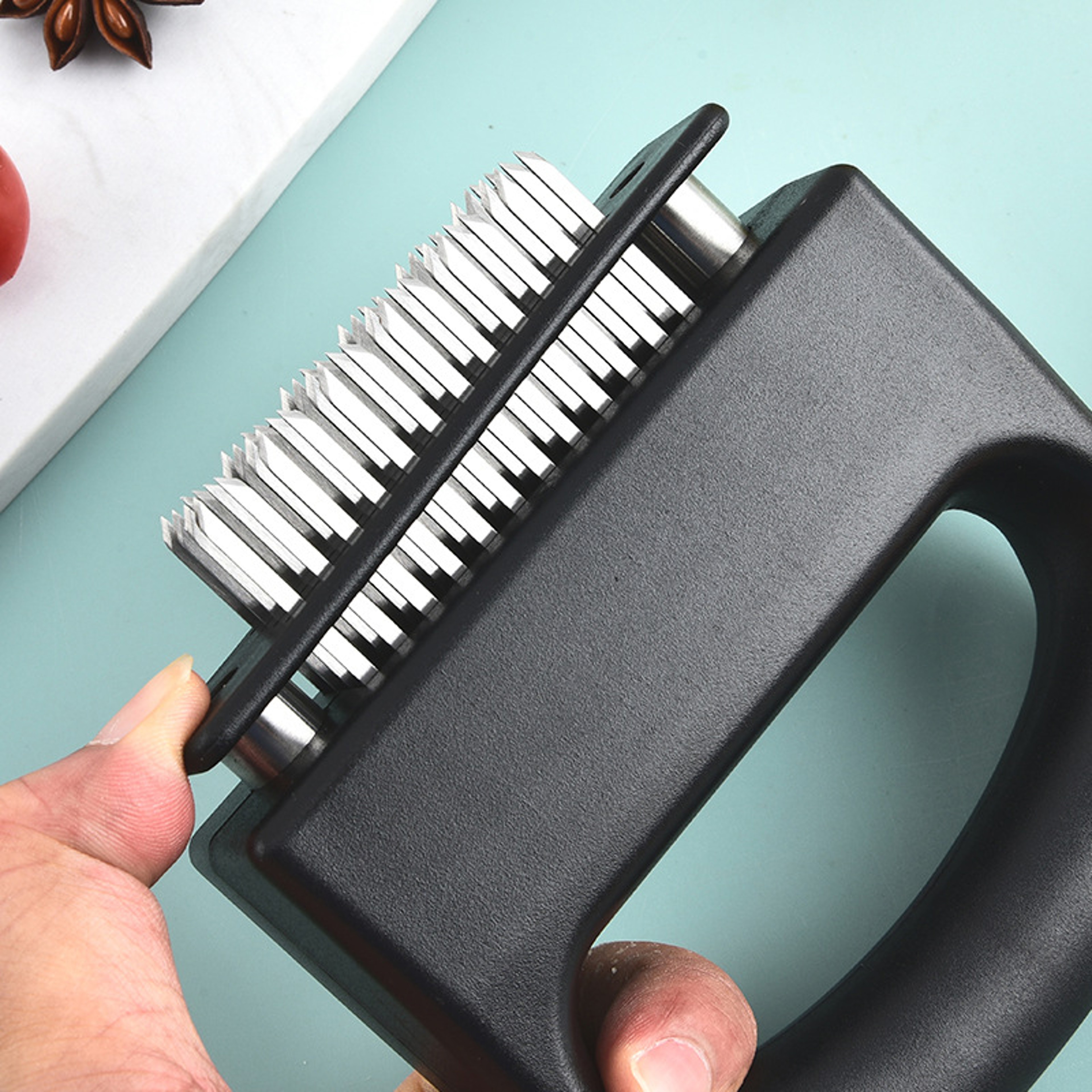 Blade Meat Tenderizer Stainless Steel Steak And Marinade Tool 2