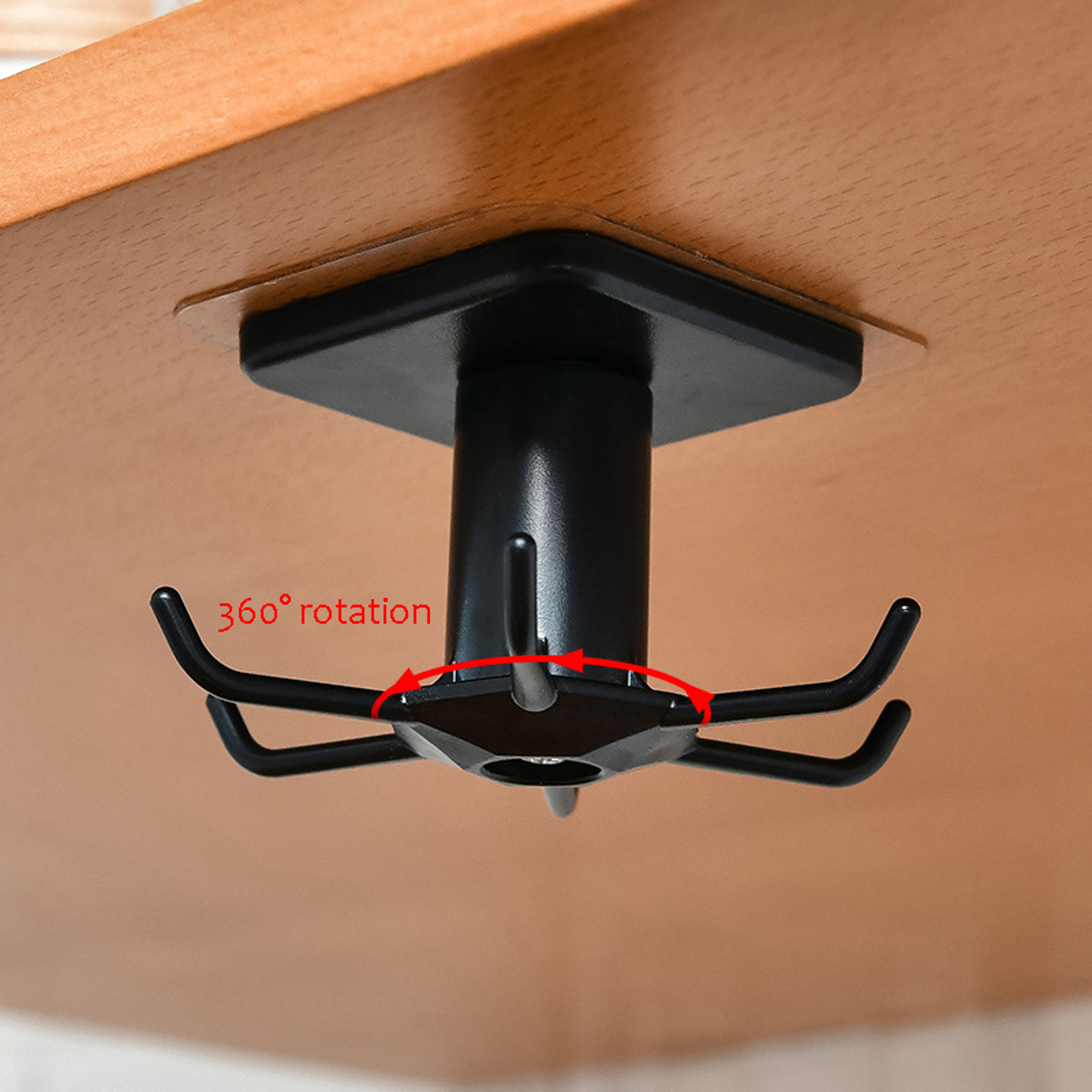 Wall Mounted Pot Lid Holder Kitchen Organizer Rack With Hooks 3