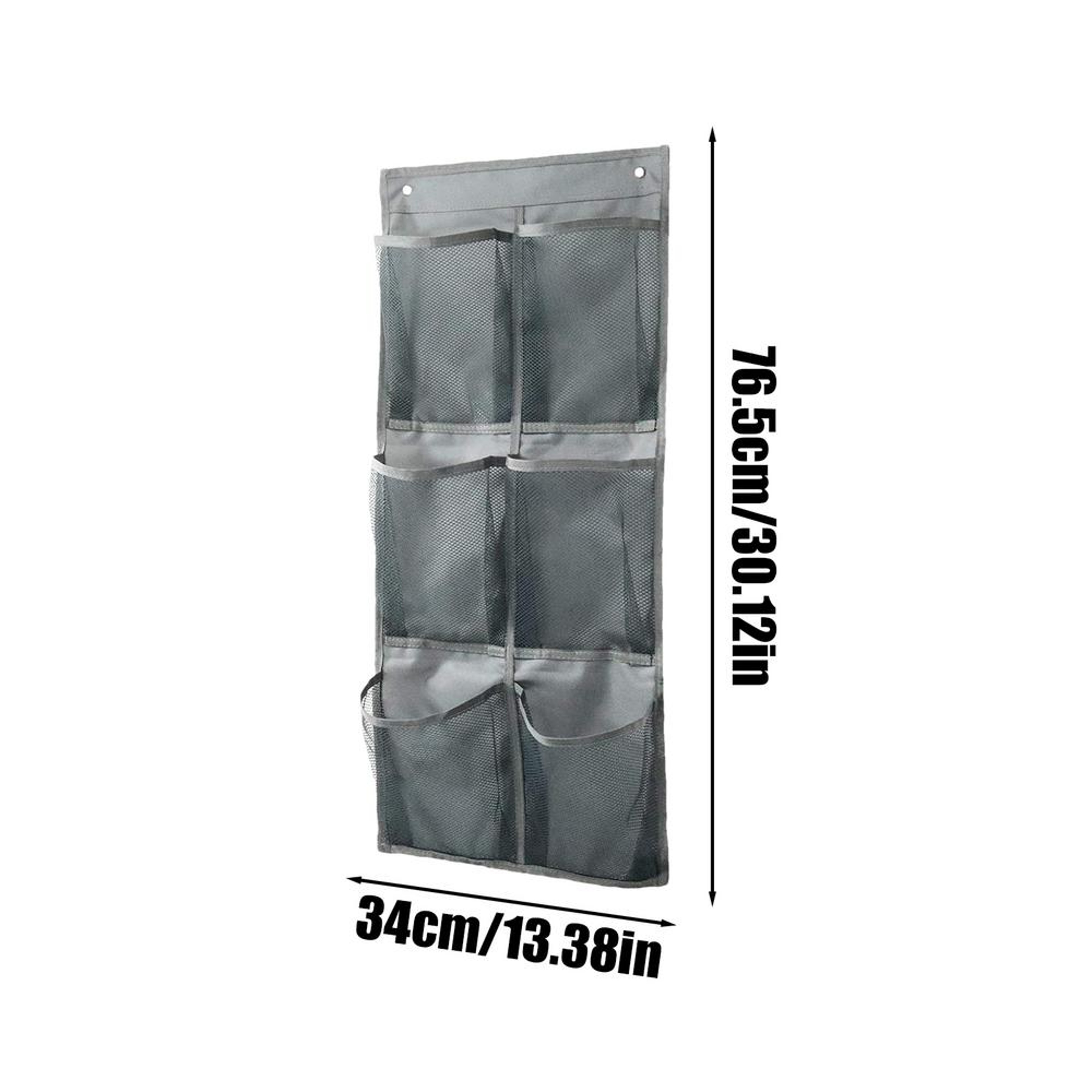 Over The Door Shoe Organizer With Mesh Storage Pockets 7