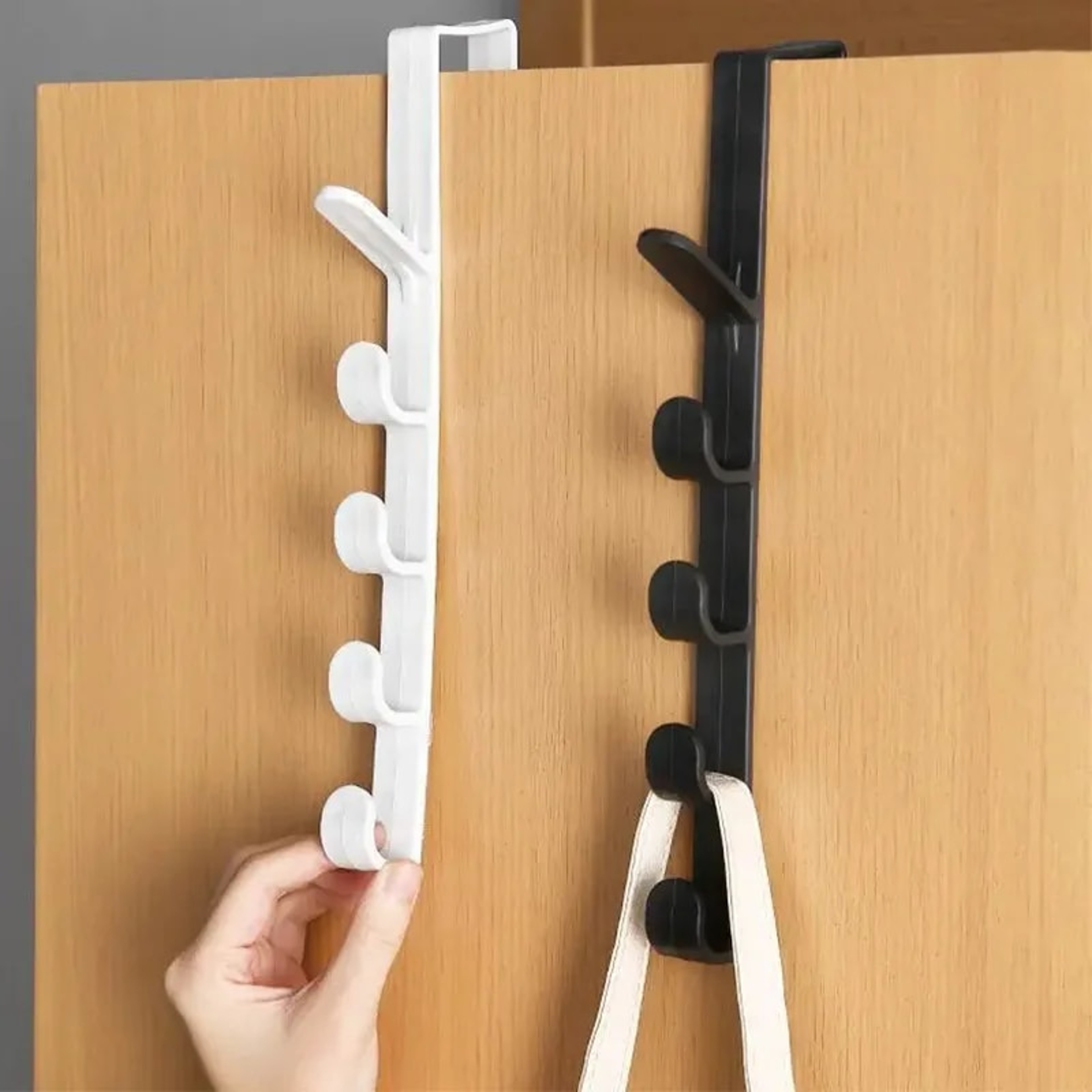 Hook Over The Door Hooks Coat Hanger And Space Saving Door Storage Rack 0