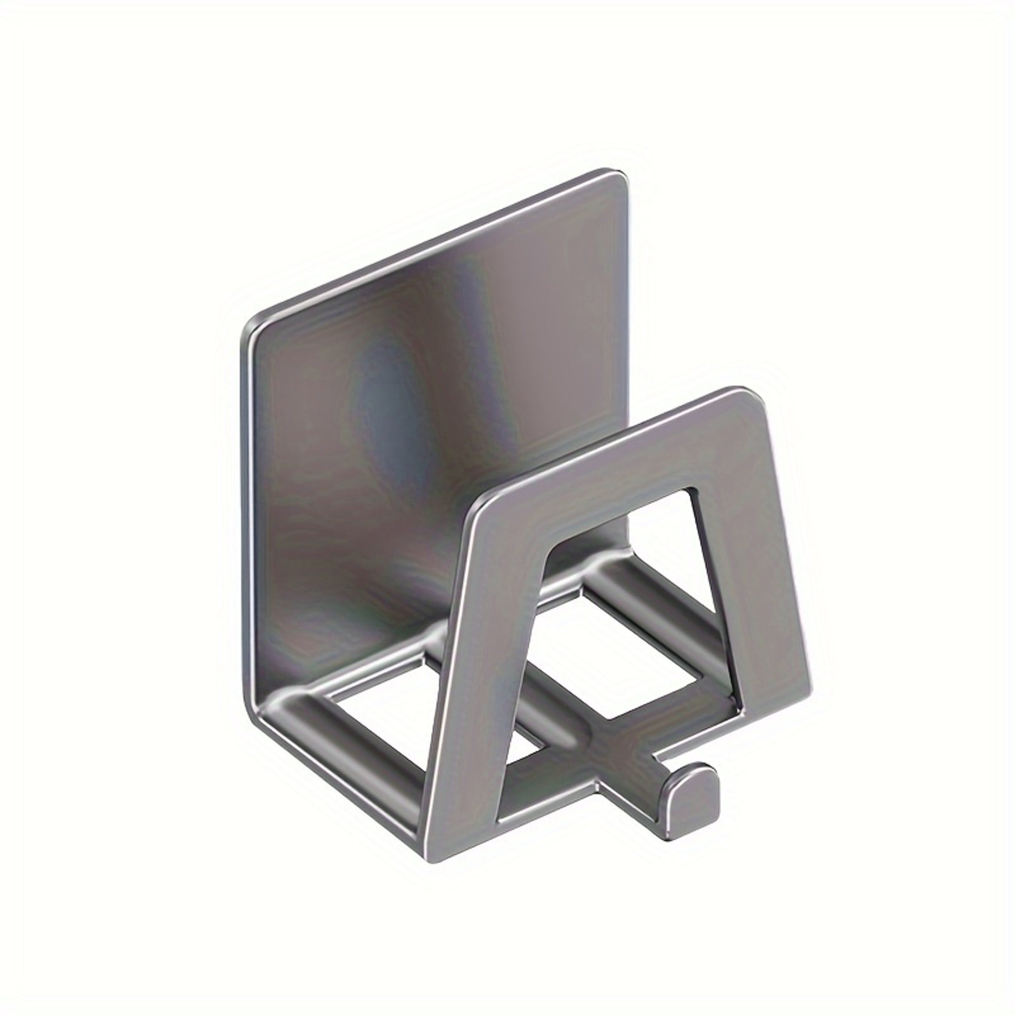 Stainless Steel Sponge Holder For Kitchen Sink Self Adhesive Drying Rack 6