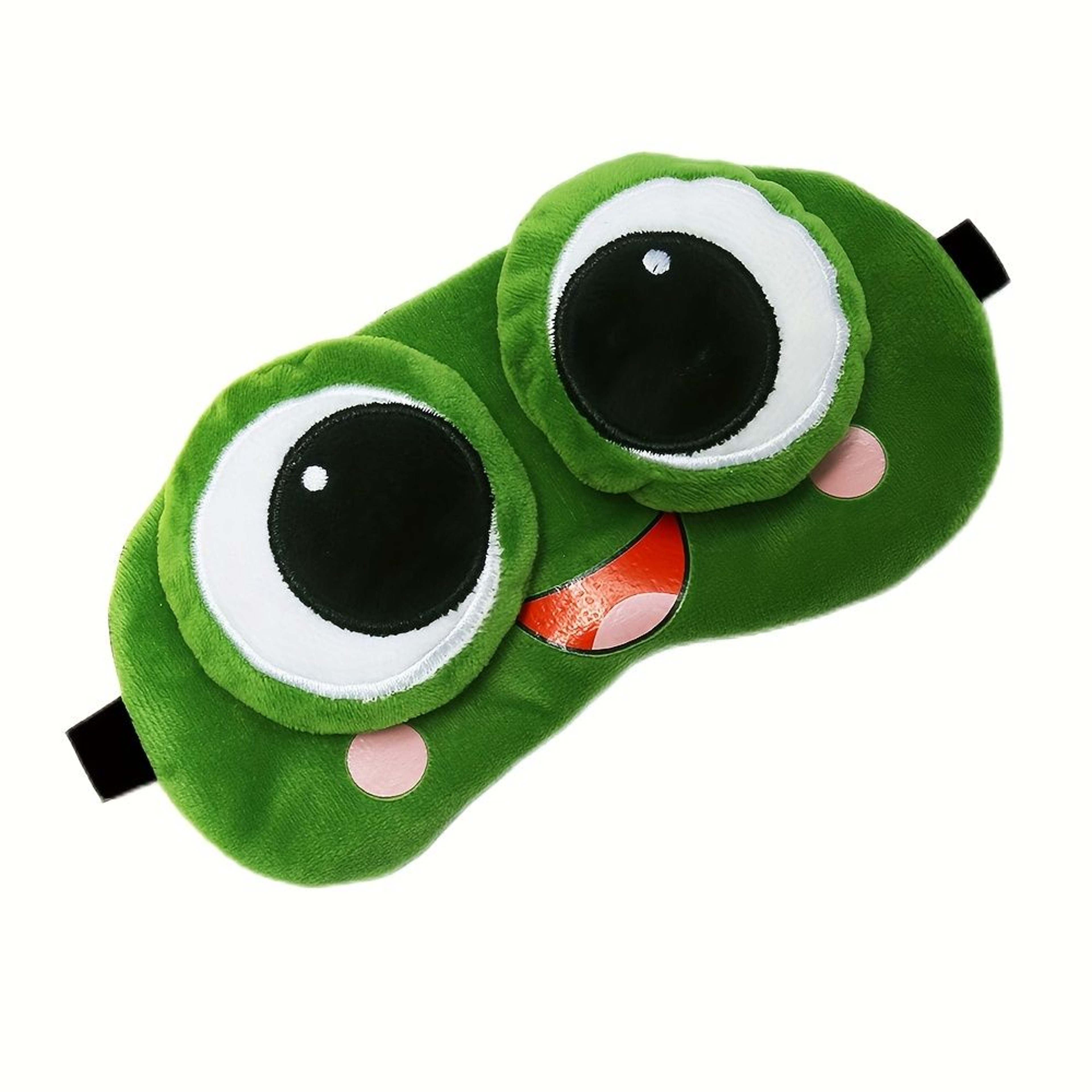 3D Frog Eye Sleep Mask  Comfortable  LightBlocking  Portable For Travel  Office Naps  Gaming  One S 5