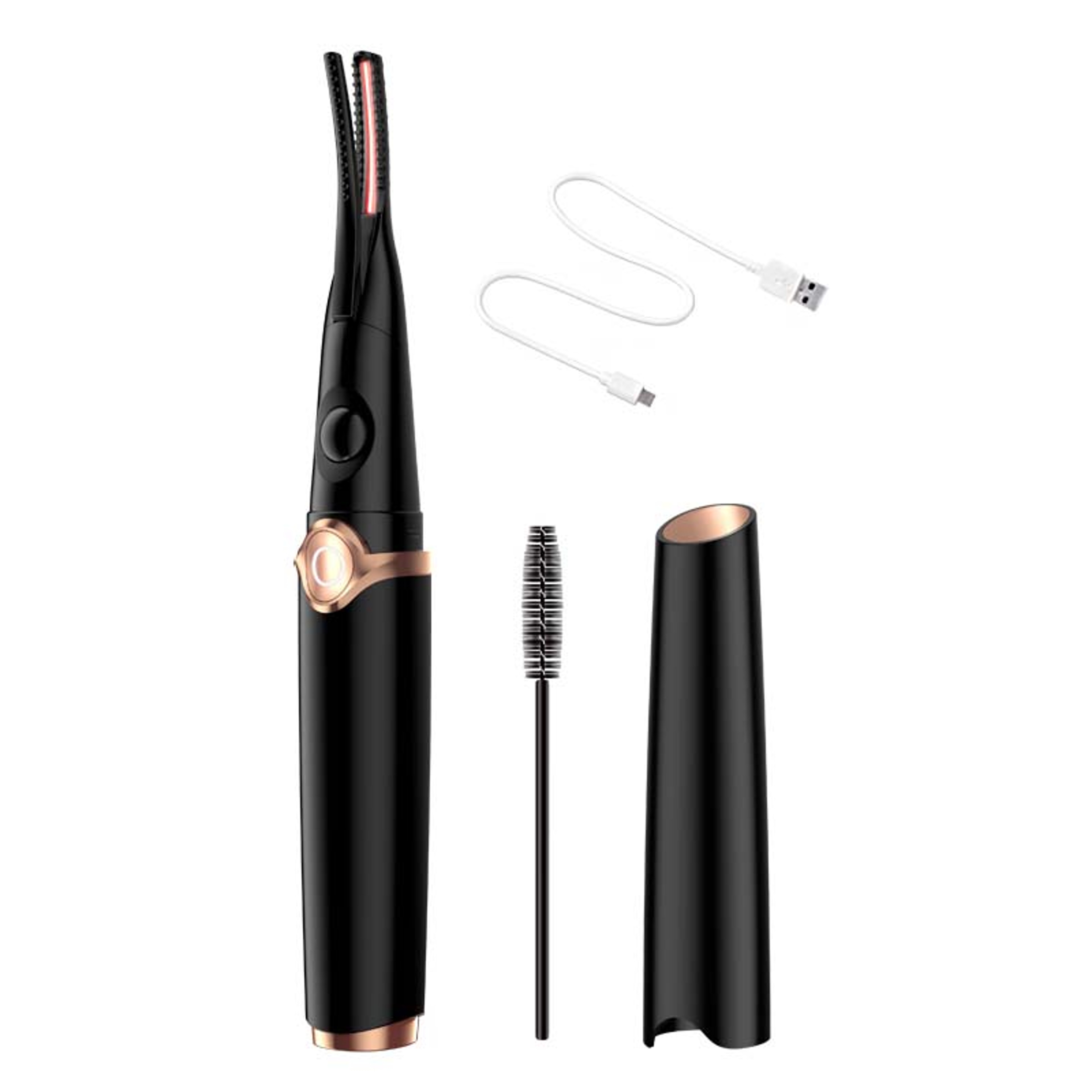 Portable Electric Heated Eyelash Curler for Women, Long Lasting Curl, Private Label Heated Eyelash Curler – view 3