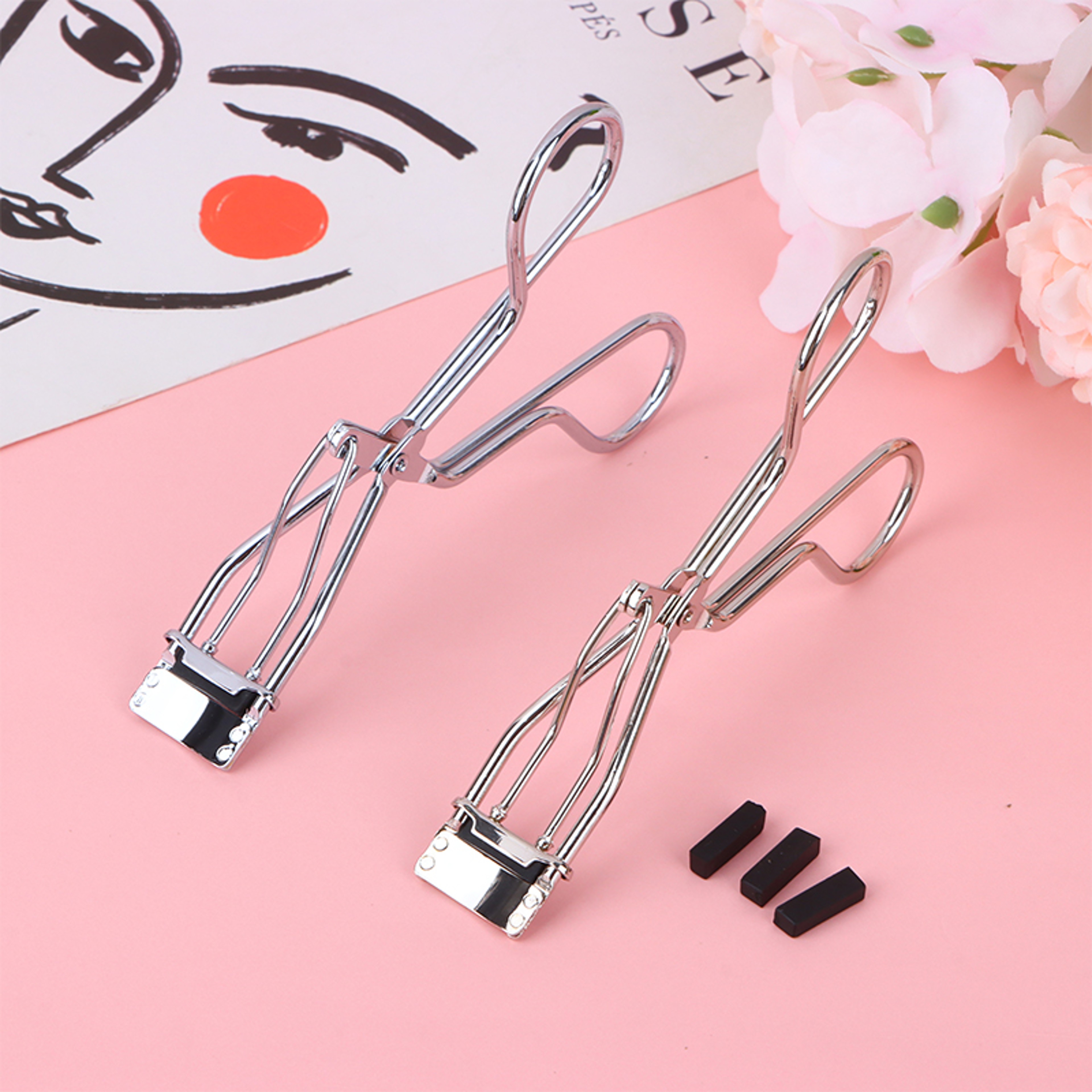 Mini Partial Eyelash Curler Stainless Steel Professional Eye Lashes Curling Clip Makeup Tools Beaut 0