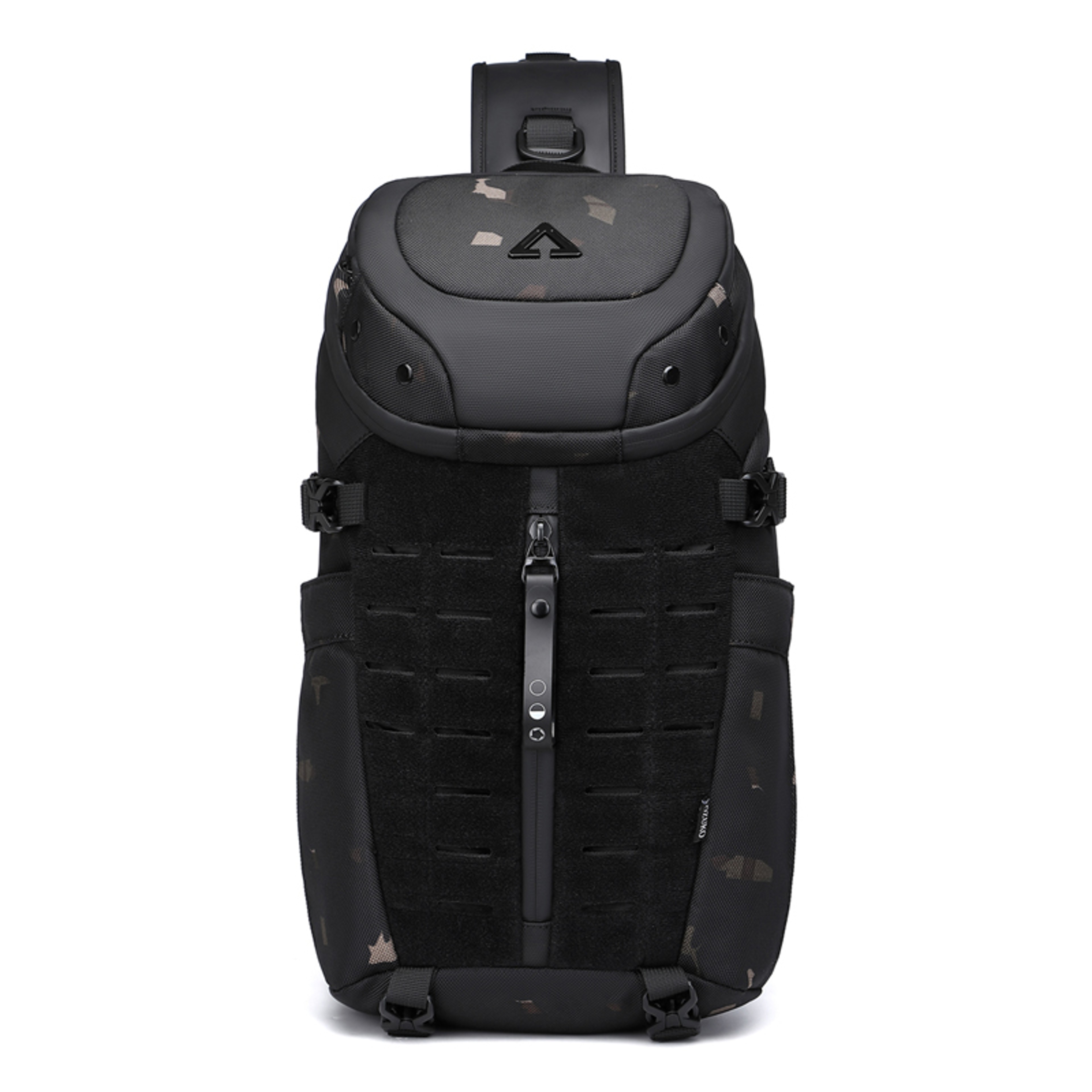 Waterproof Messenger Bag For Men Large Capacity Sling Crossbody Bag Fashion Chest Bag For Short Tri 8