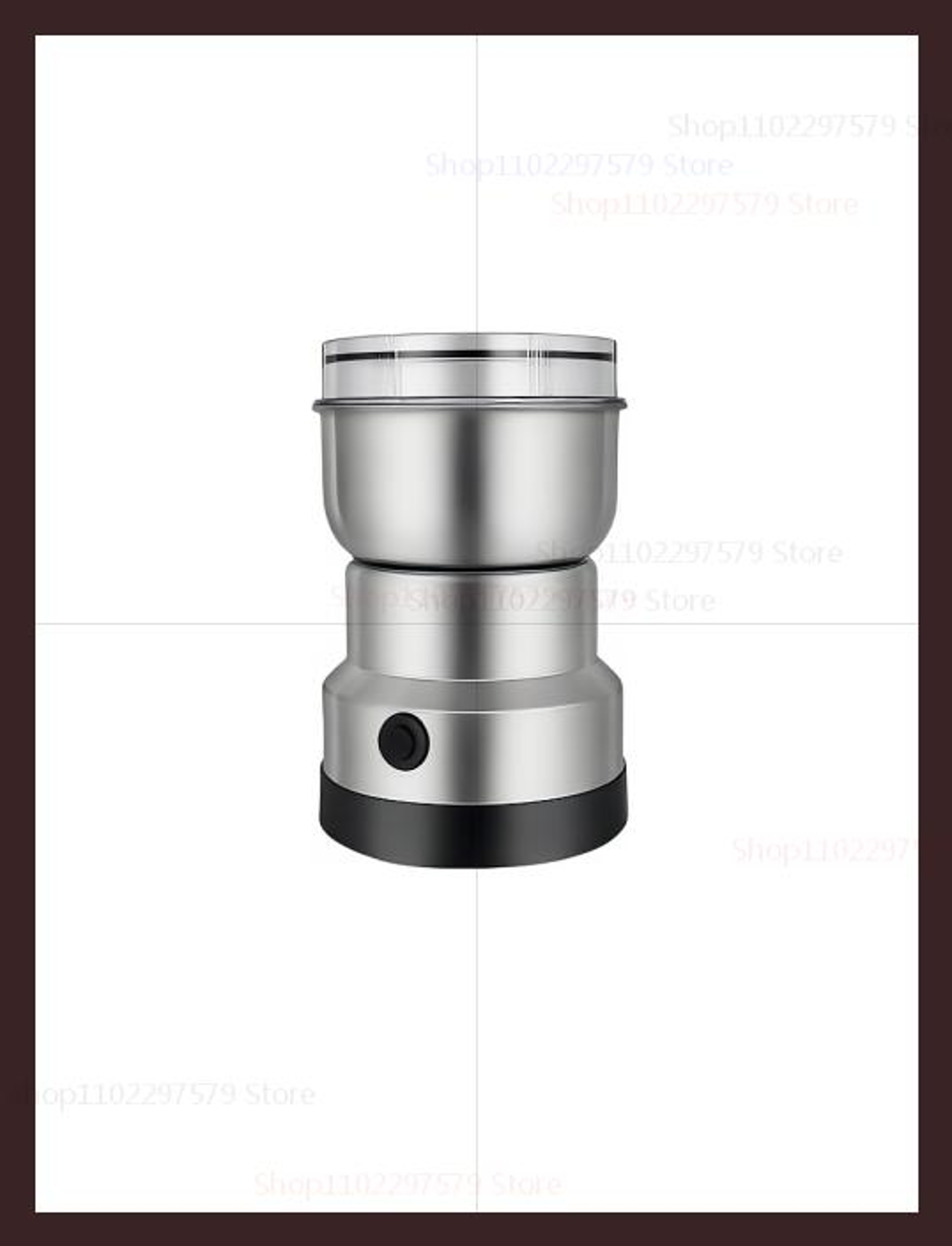 Electric Grinder for Household Multi-Functional Grinding of Spices, Coffee Beans, Grains & Herbs, 150W Powder Machine – view 8