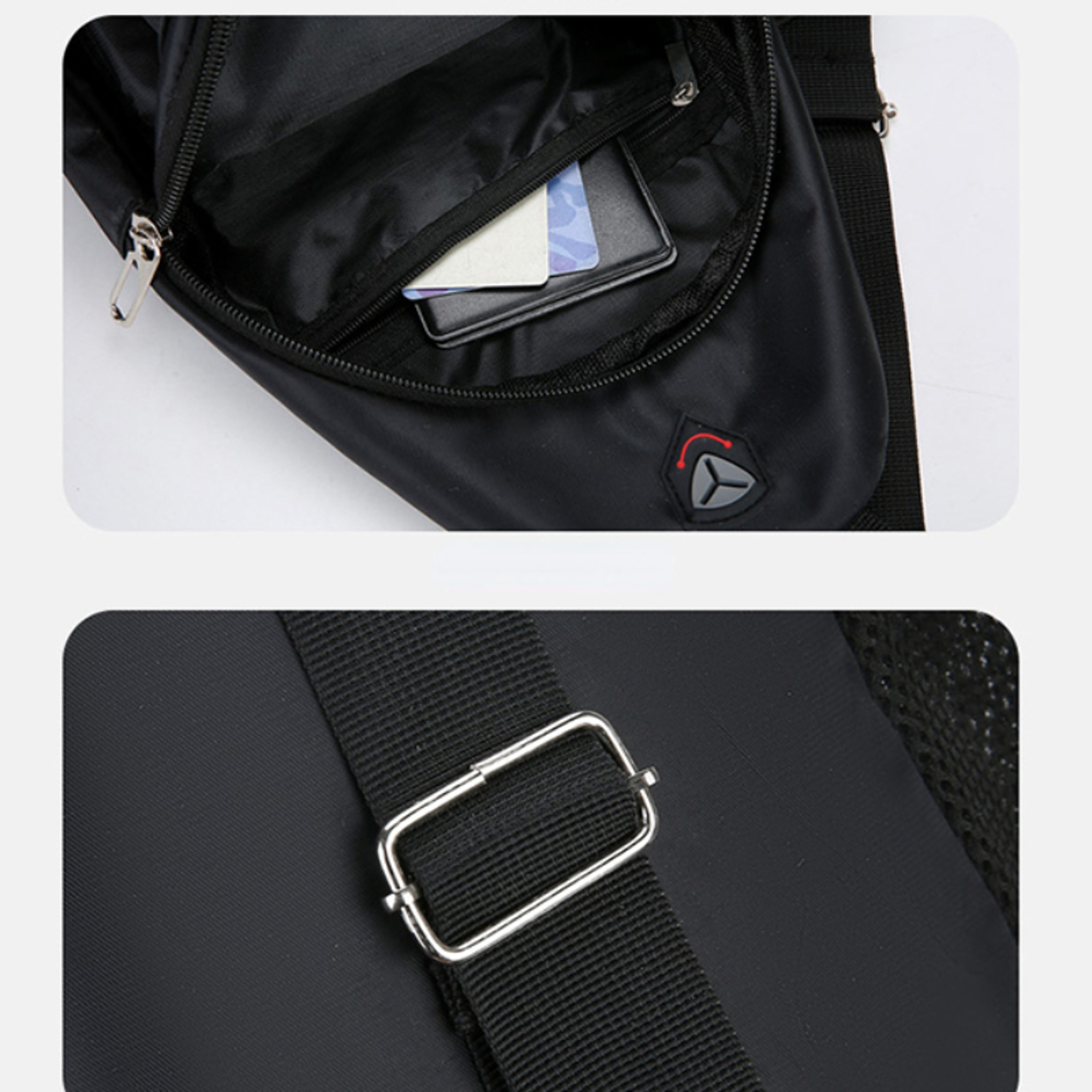 New Casual Breast Bag Multifunctional Large Capacity Travel Crossbody Bag Fashion Shoulder Bag For  4