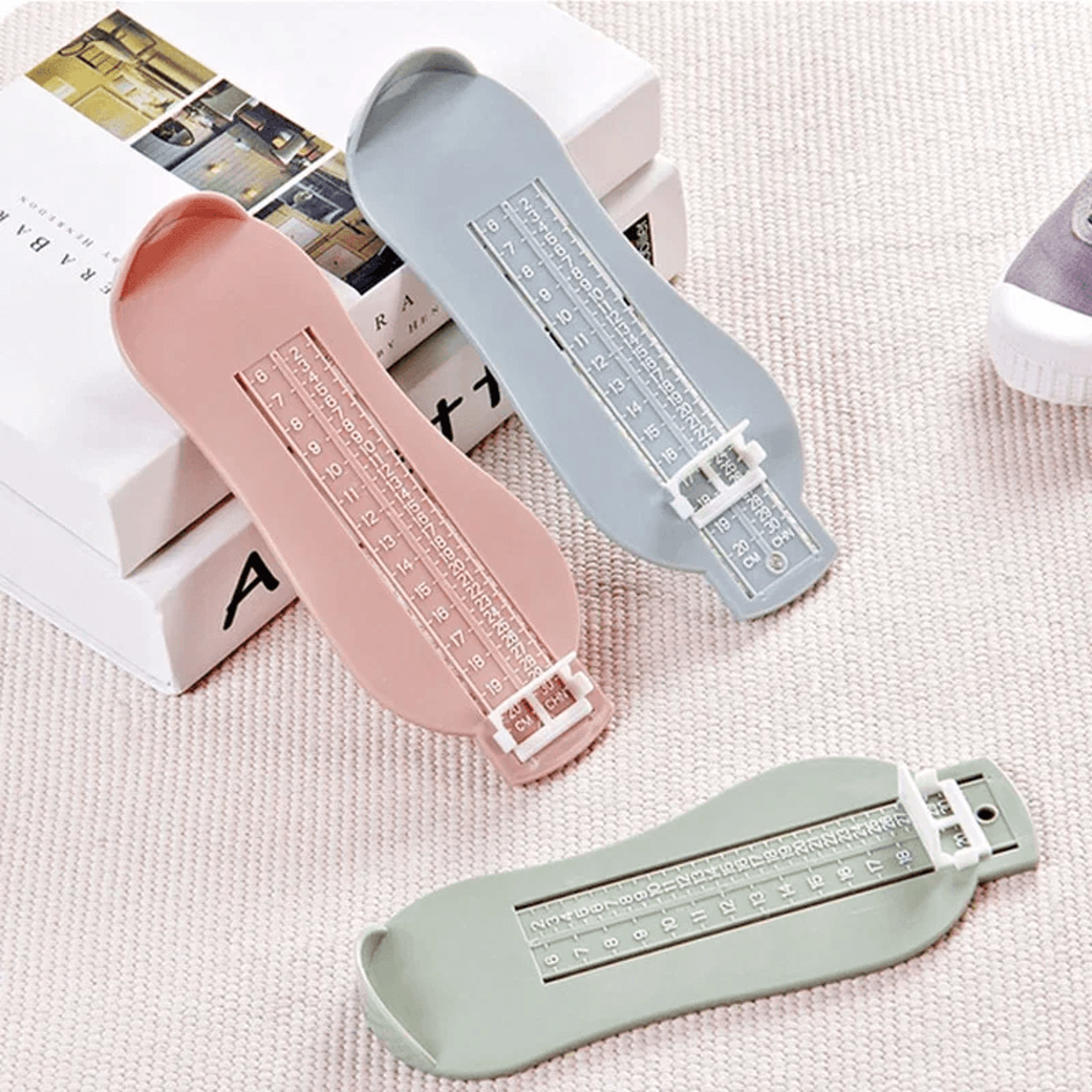 Kids Toddler Foot Measure Gauge Shoes Size Measuring Ruler Tool For Accurate Baby Boy Girl Children 2