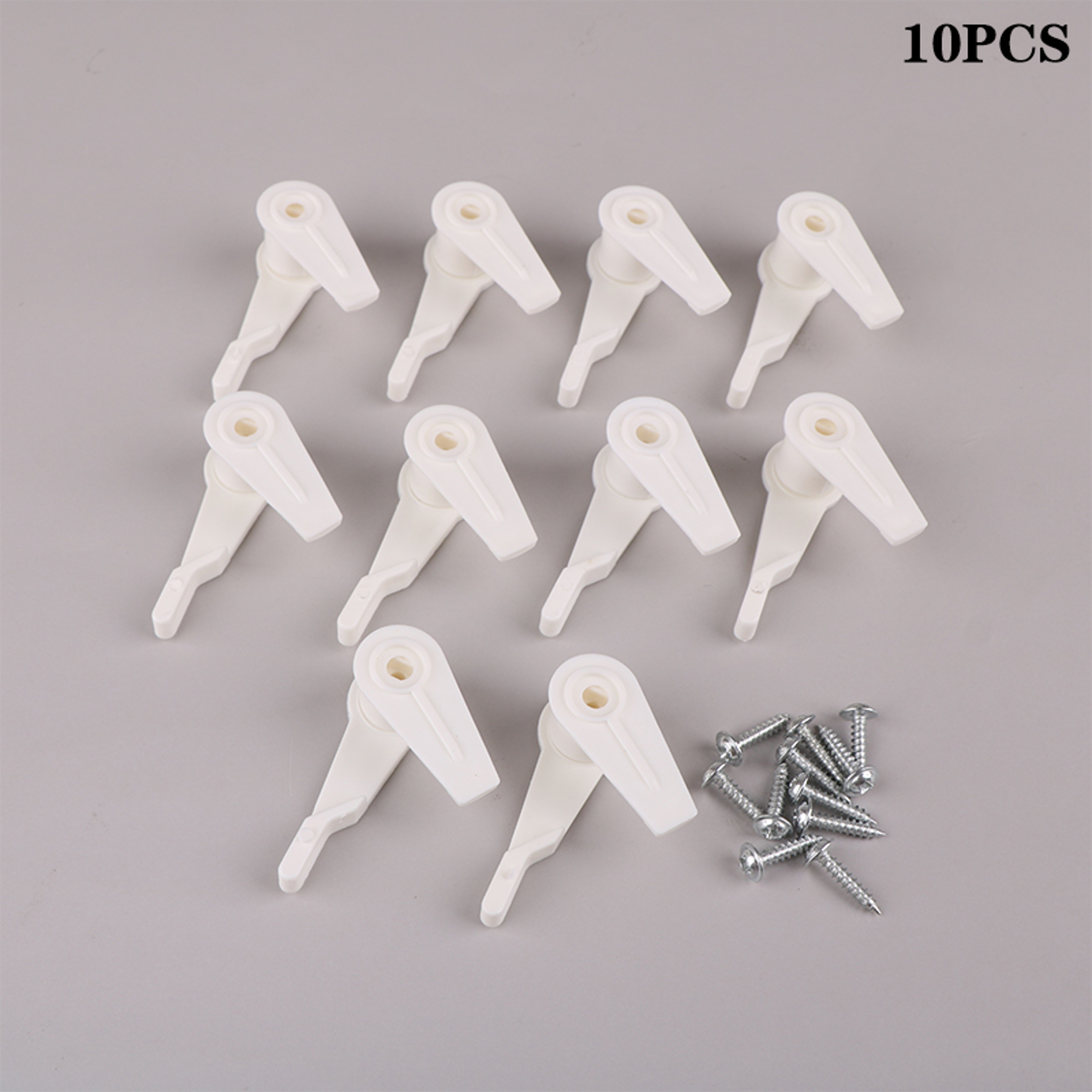 LED Fixture Ceiling Lamp Accessories Ceiling Light Clip Clamps With Screws, Lampshade Fixed Plastic Buckle Clamp – view 1
