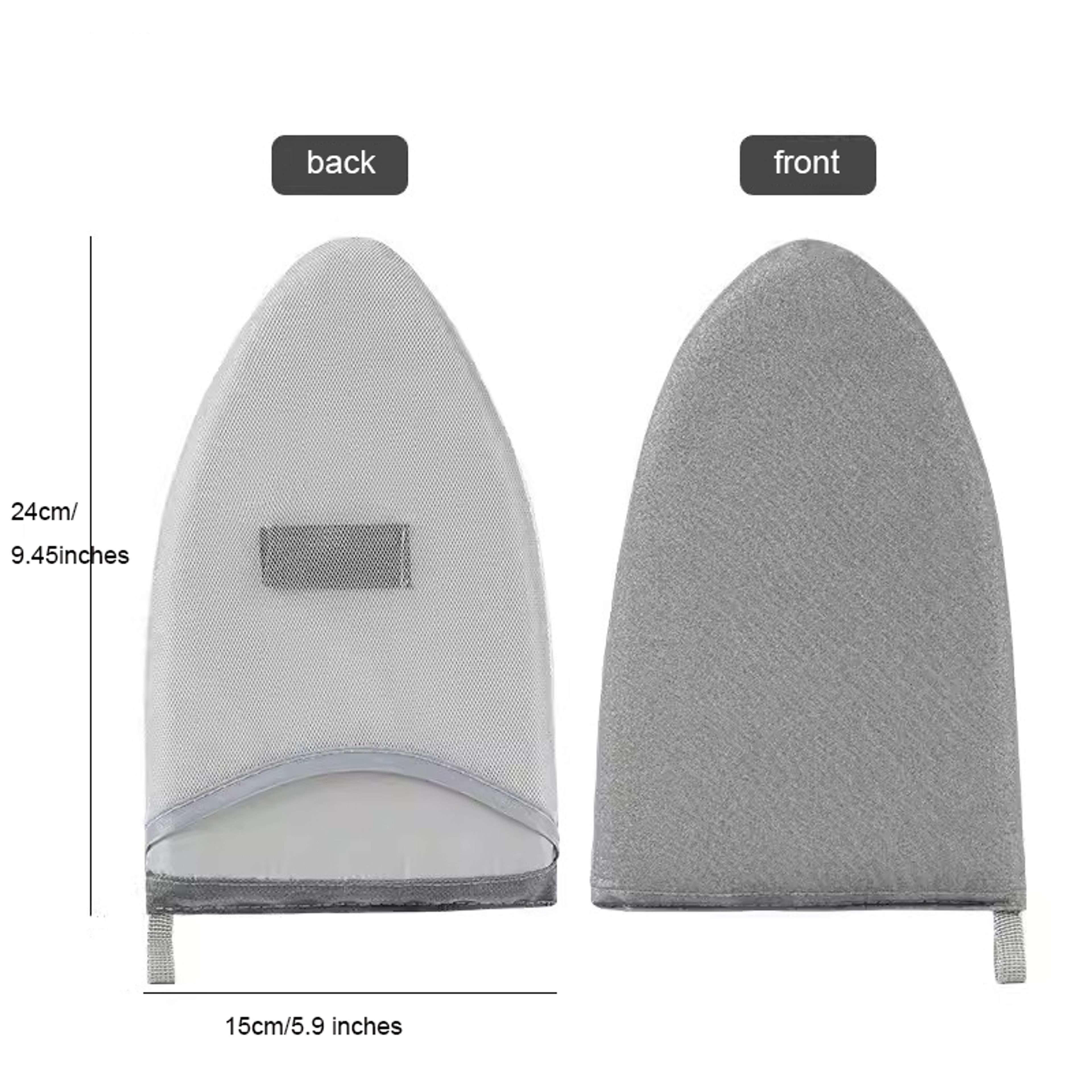 HeatResistant Ironing Board Cover Set Washable  StainResistant Iron Pad With Mini Board  AntiScald  4