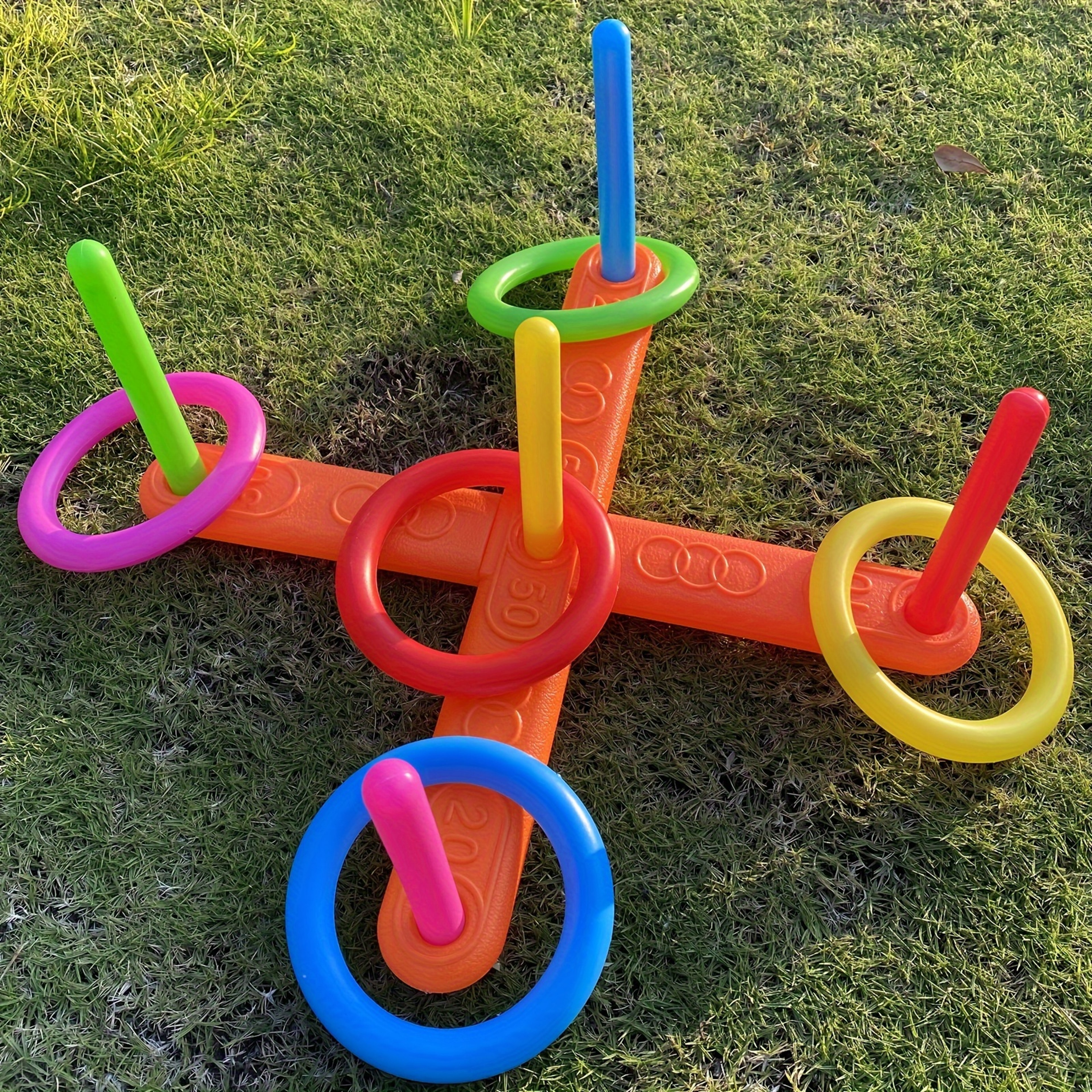 Interactive Ring Toss Game, Fun Stacking Ring Games for Early Education, Indoor Outdoor Sports and Fitness Toys for All – view 7