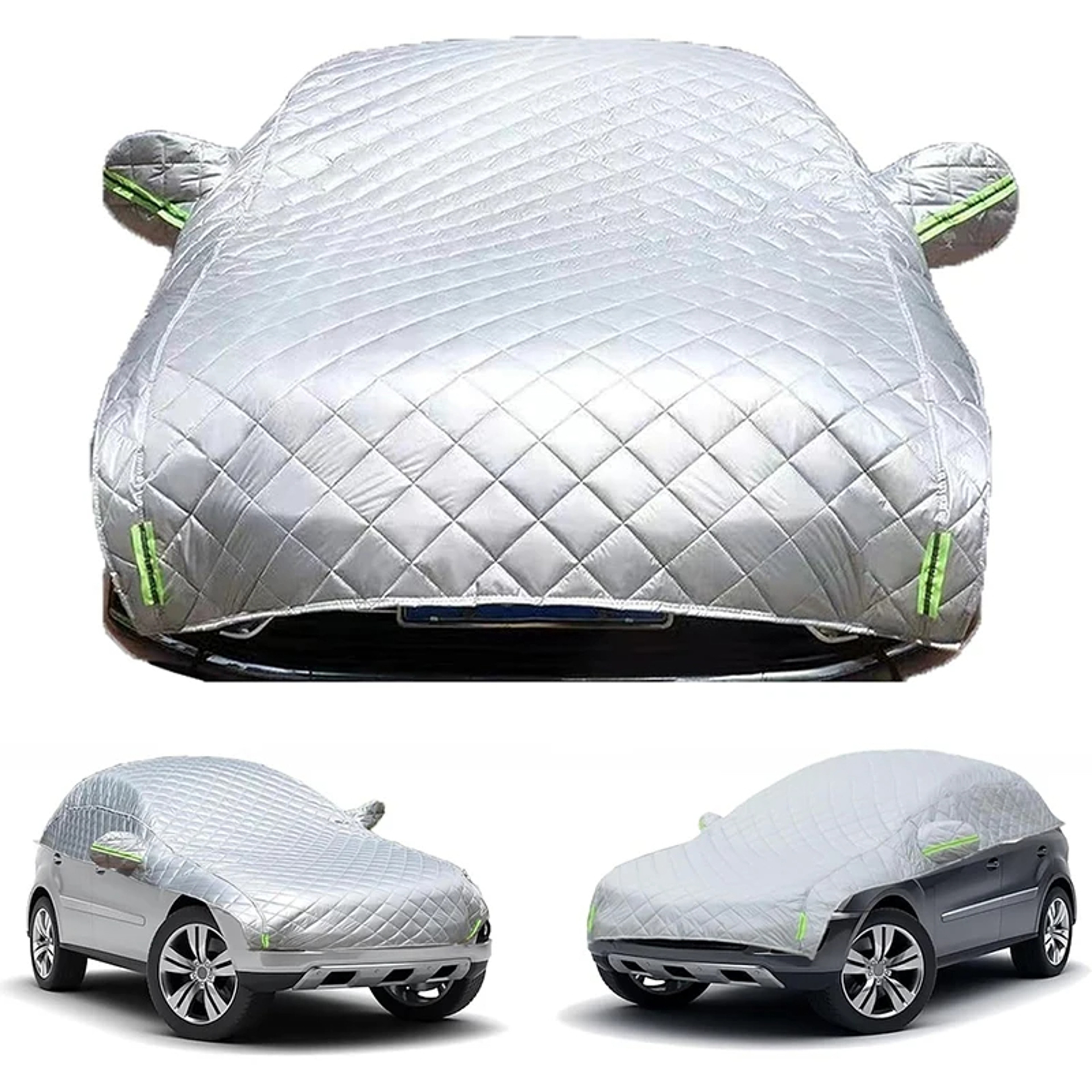 Universal Car Cover All Weather Protection Against Hail Rain Sun UV Dust For Outdoor Use 0