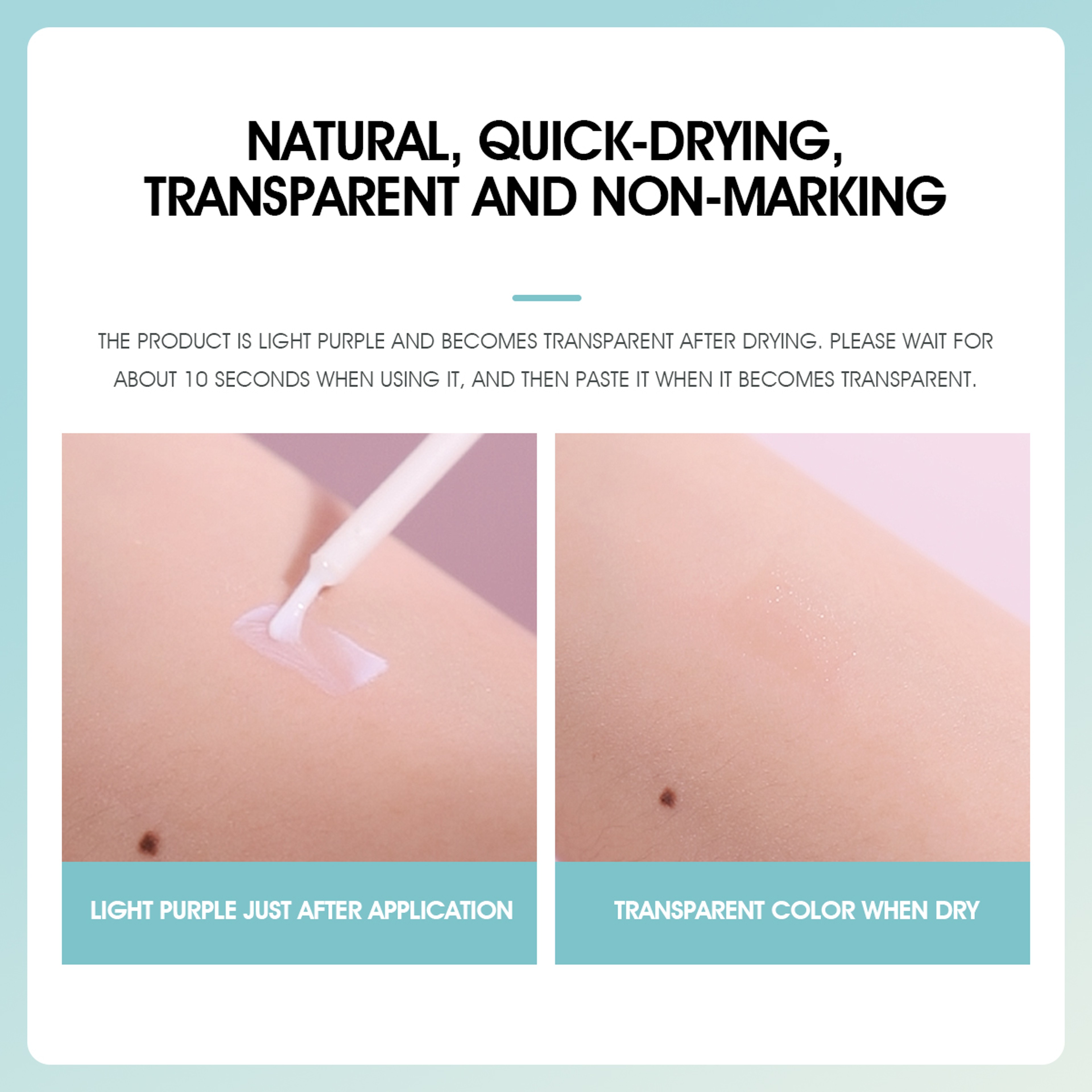 Waterproof False Eyelash Extension Glue Fast Dry Long Lasting Strong Transparent Eyelash Primer No  4