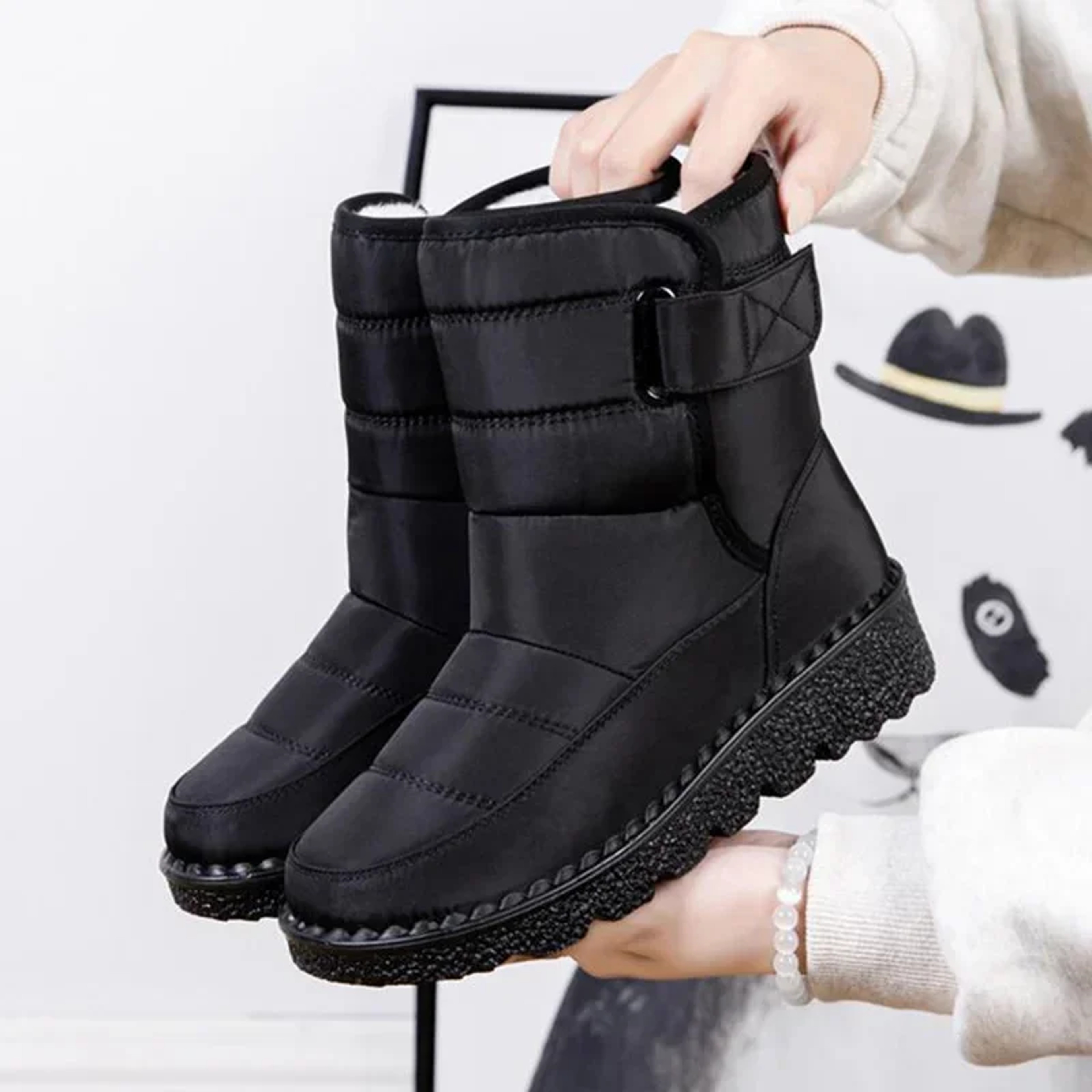 Waterproof Winter Snow Boots for Women, Stay Warm & Dry in Snow – view 3