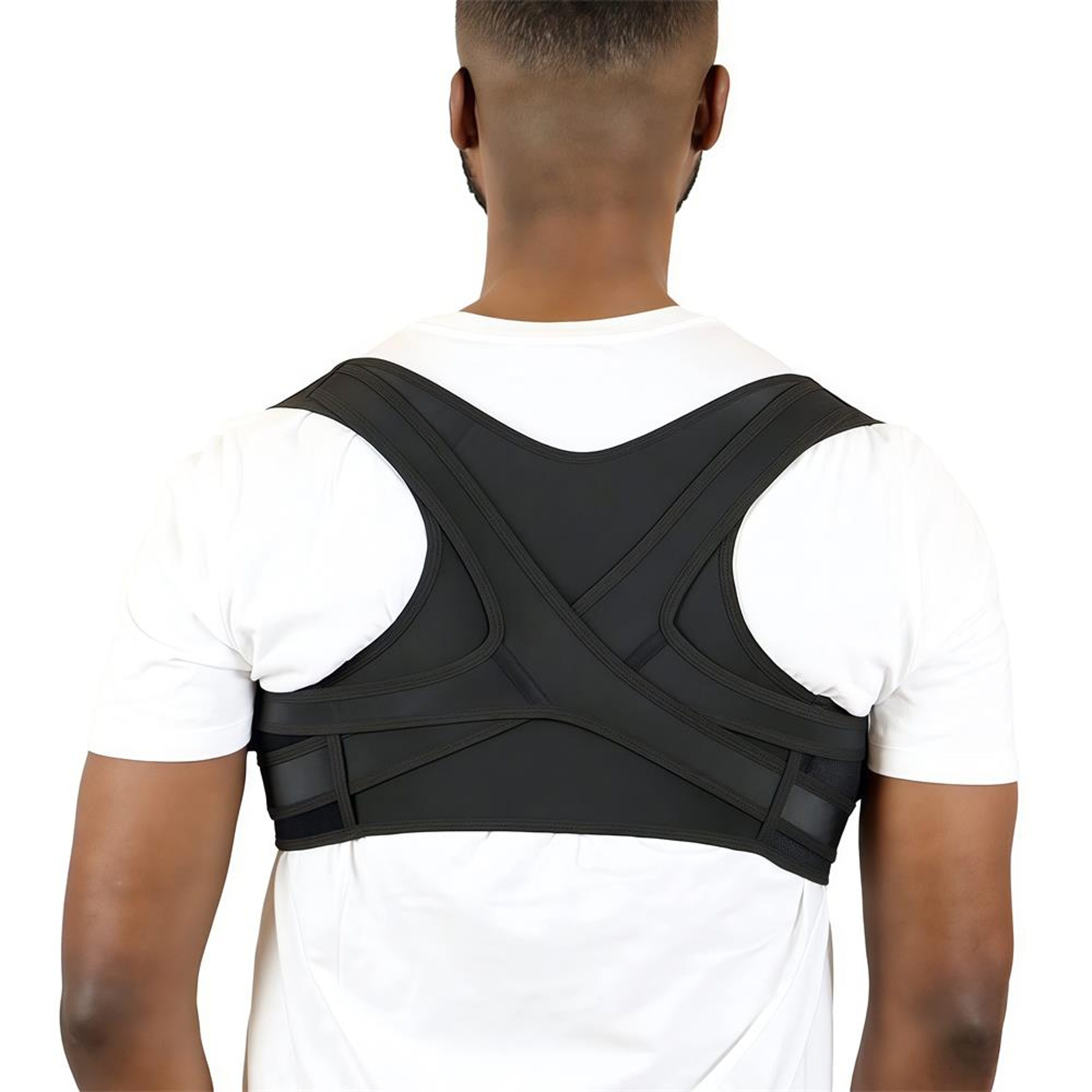 Breathable Posture Corrector Adjustable Upper Back Brace – view 5