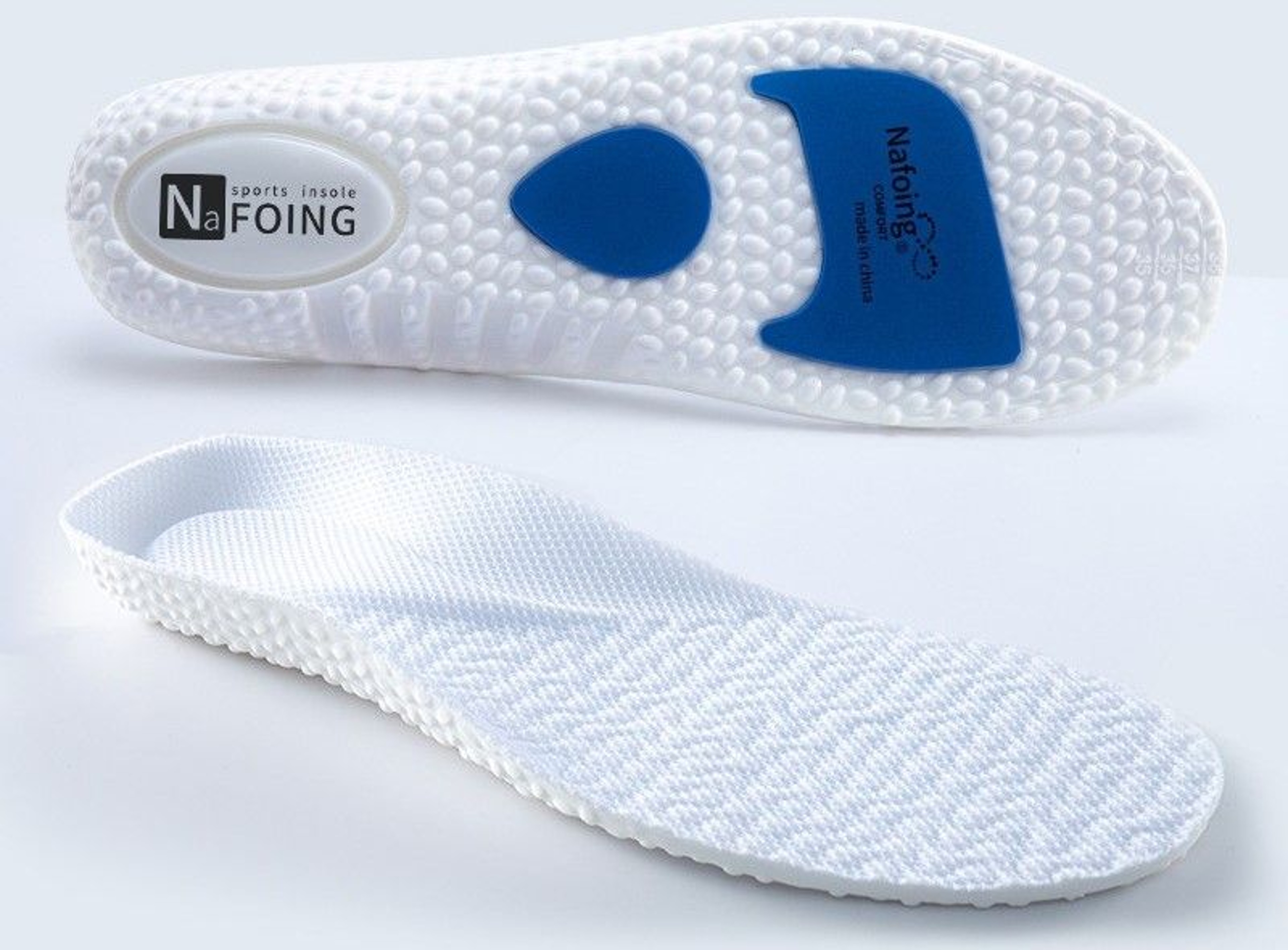 Deodorant Shoe Insoles Comfort Pads with Massage Care for Men  Women  ShockAbsorbing  Breathabl