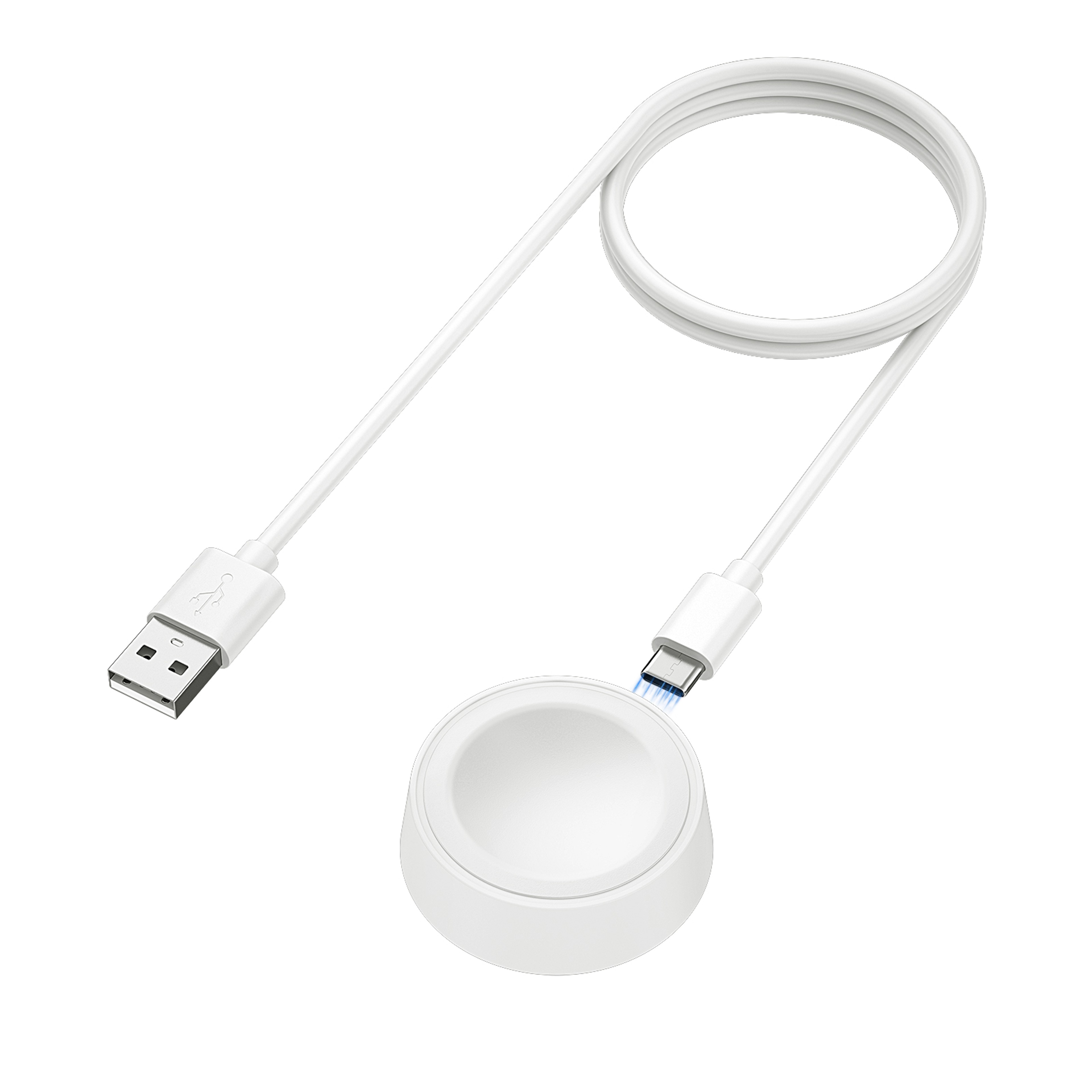 Wireless Magnetic Charging Dock For Samsung Galaxy Watch 7654  Classic Fast Charging Watch Dock 1