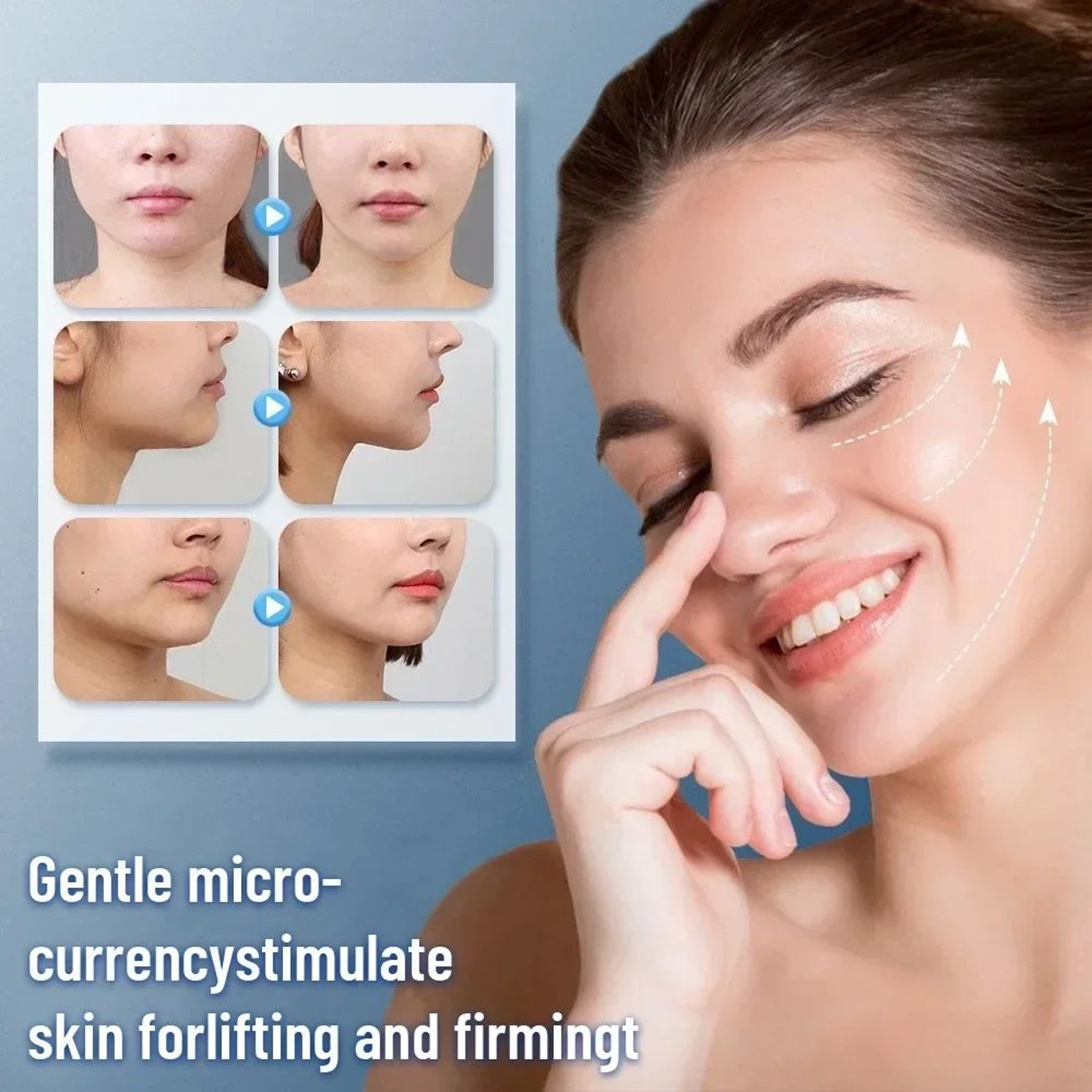 Facial Electrode Pads Gel Patch SelfAdhesive Reusable Electrotherapy Pads For Digital Therapy Elect 3