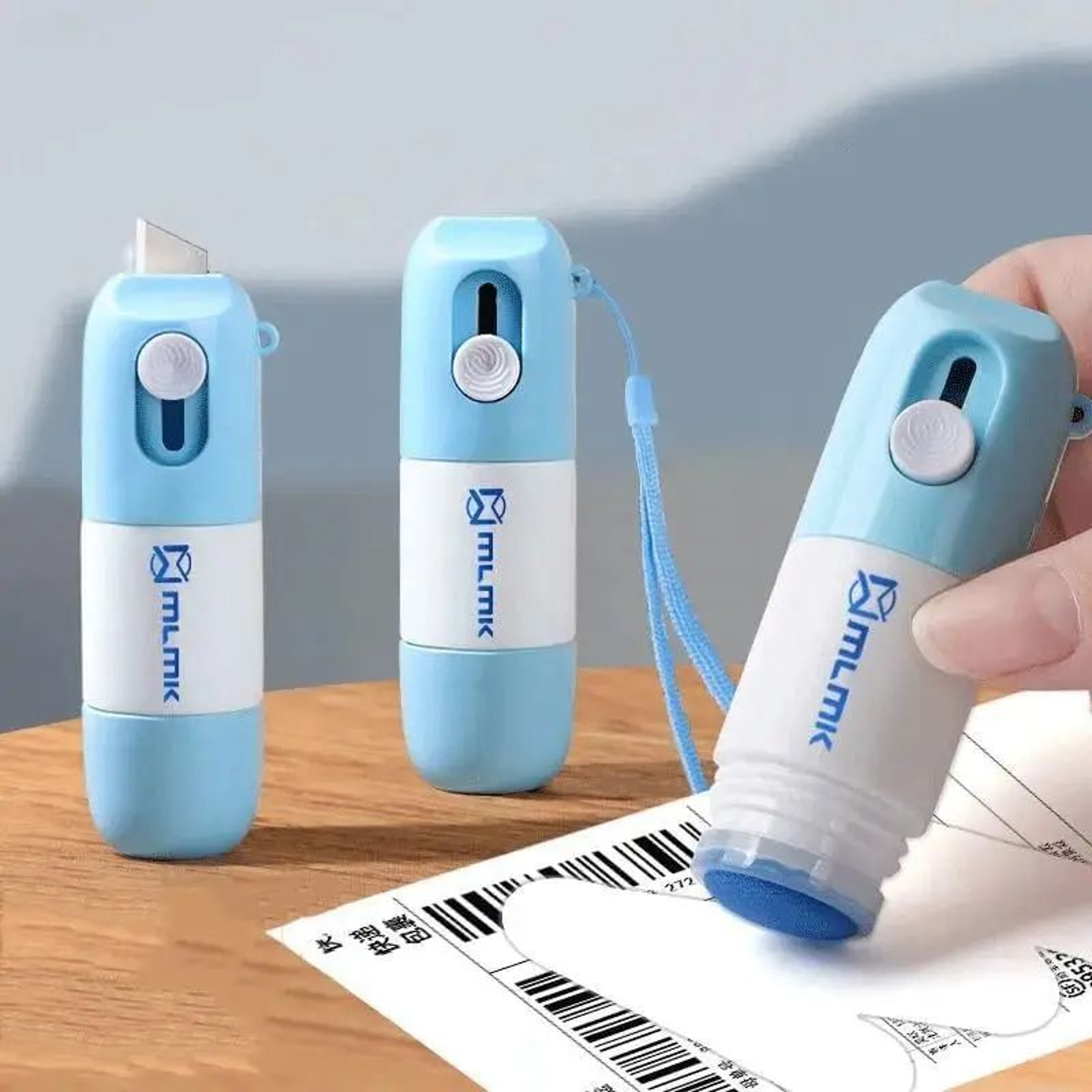Thermal Paper Correction Fluid Portable Durable Identity Protection Eraser For Office  Home Privacy 0