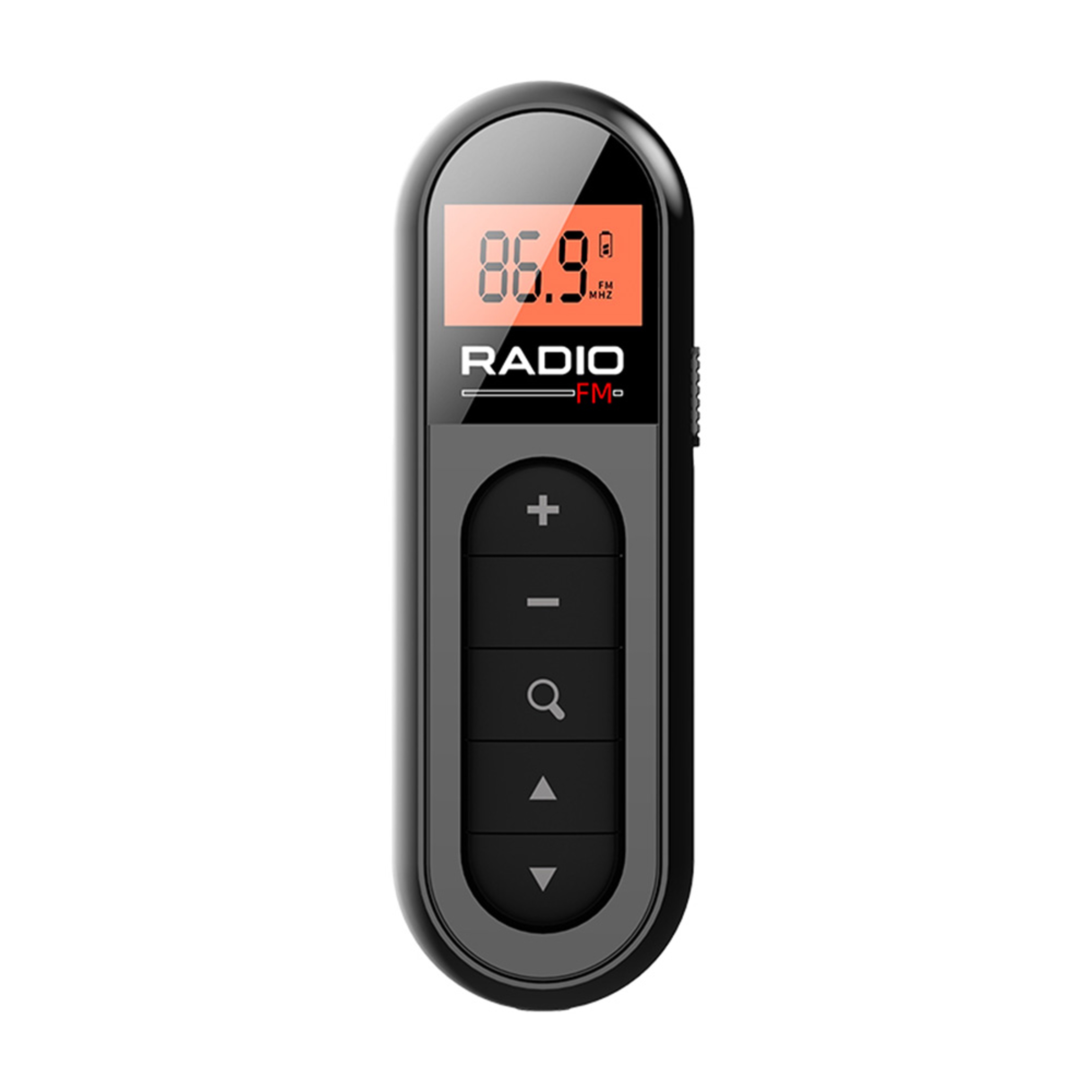 Mini FM Radio Backlight LCD Pocket Clip Radio with Headphones, Lightweight Personal Walkman for Walk, Run, Travel – view 8