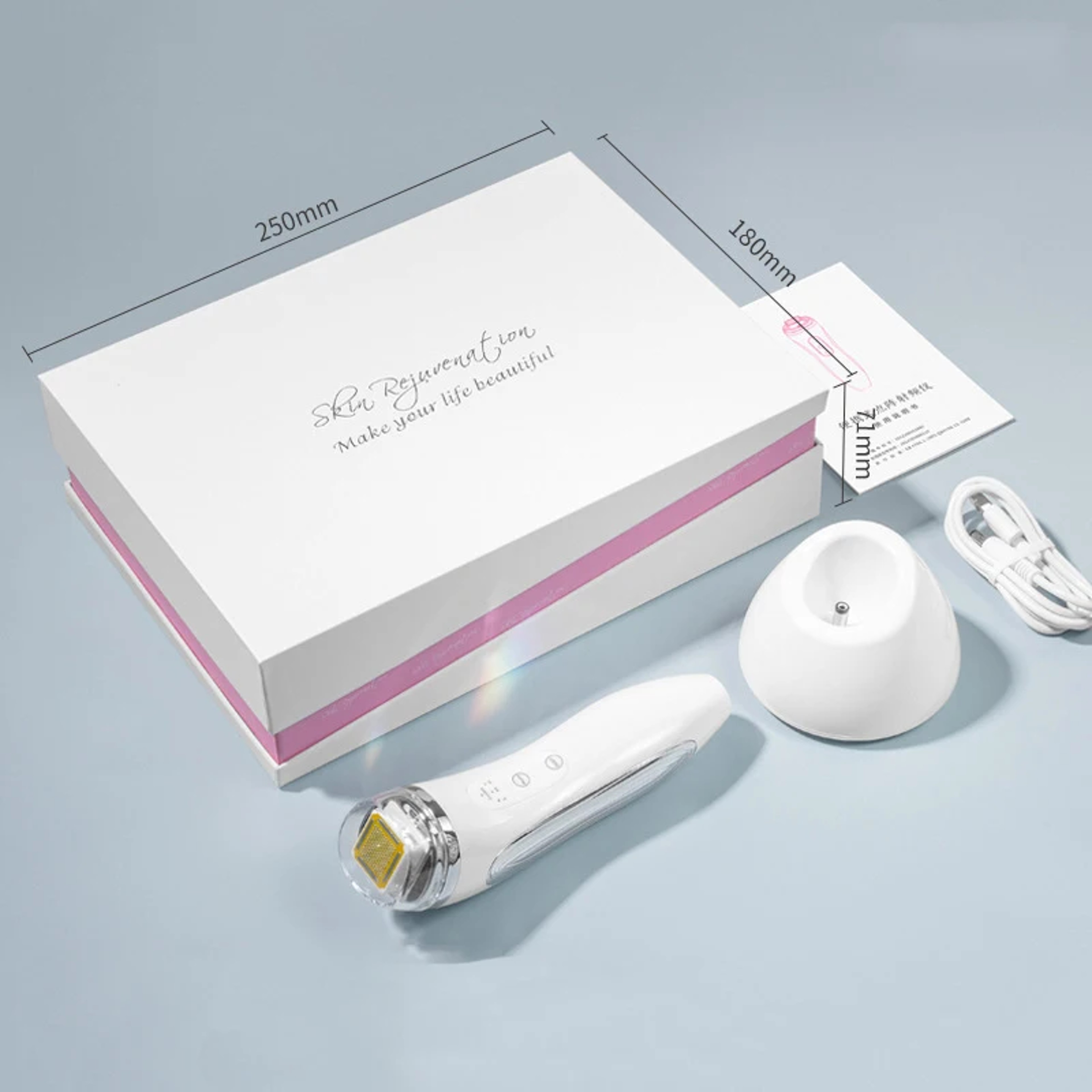 RF Radio Frequency Dot Matrix Face Lifting Massager, Skin Tightening & Wrinkle Remover Facial Machine, Home Anti-Aging – view 6