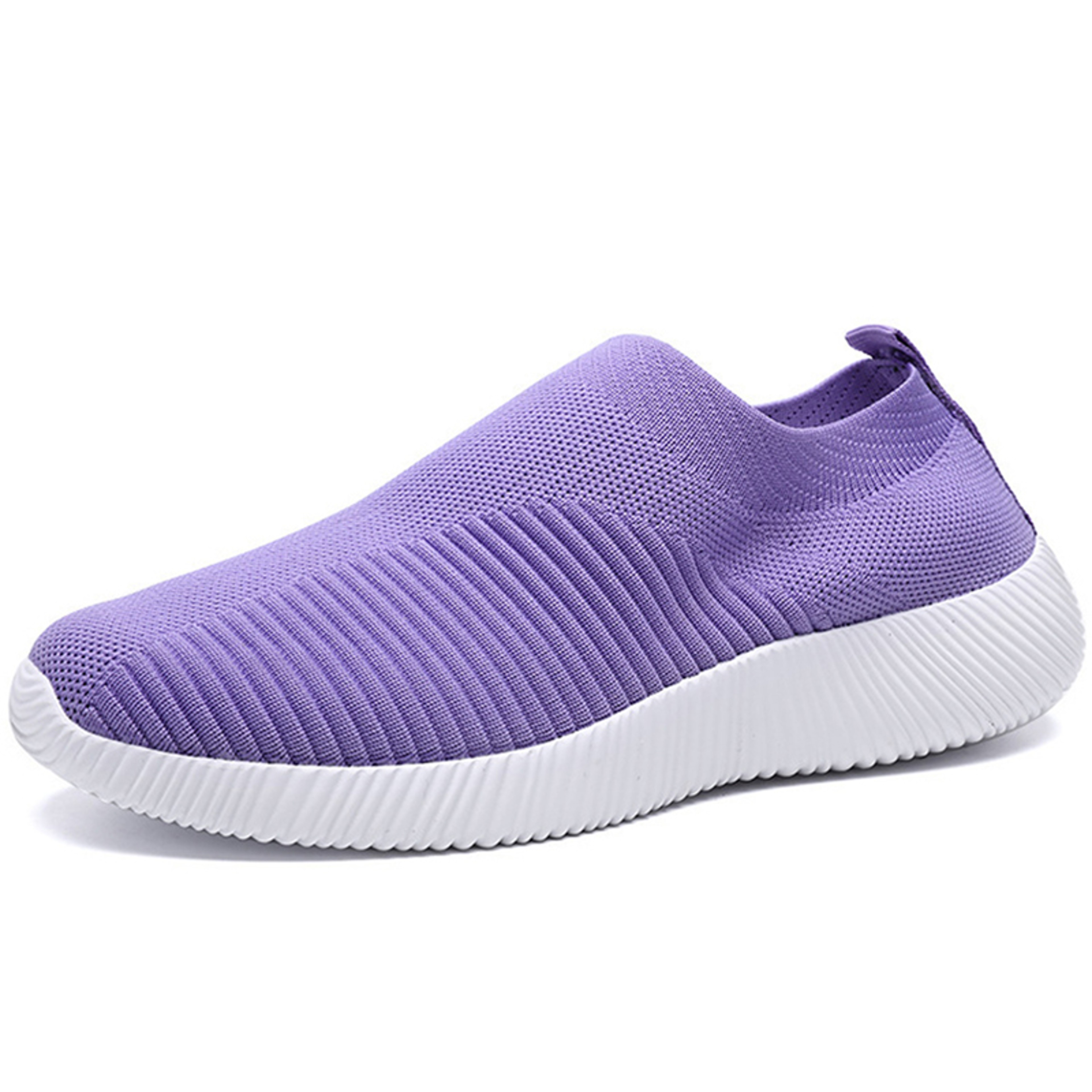 Women Sock Sneakers Slip On Platform Trainers, Sneaker Woman Lightweight Walking Shoes Flats Casual Baskets Comfortable – view 5
