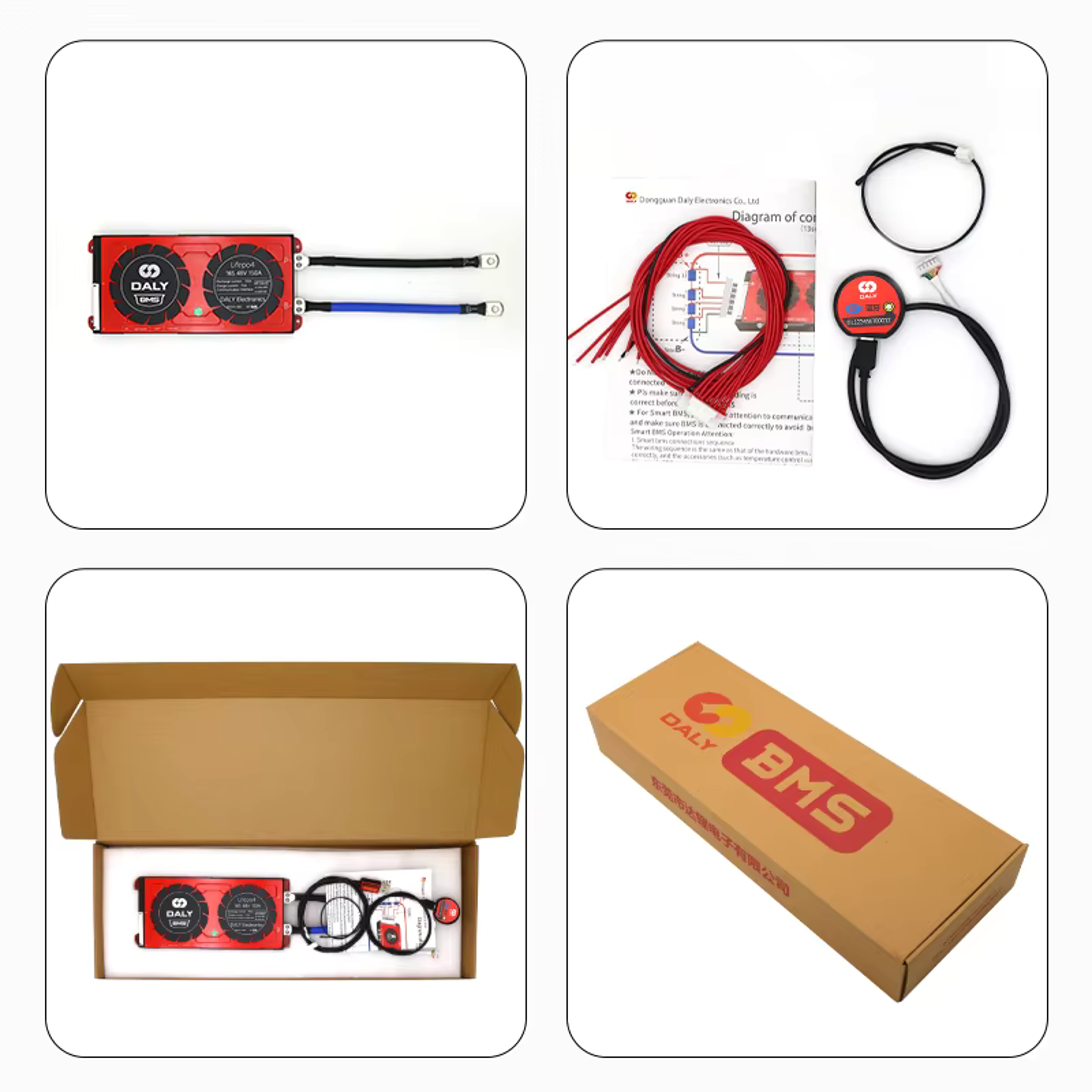 BMS Smart Battery Bluetooth Monitor for Solar Power Storage, No RS485 or CAN Port – view 5