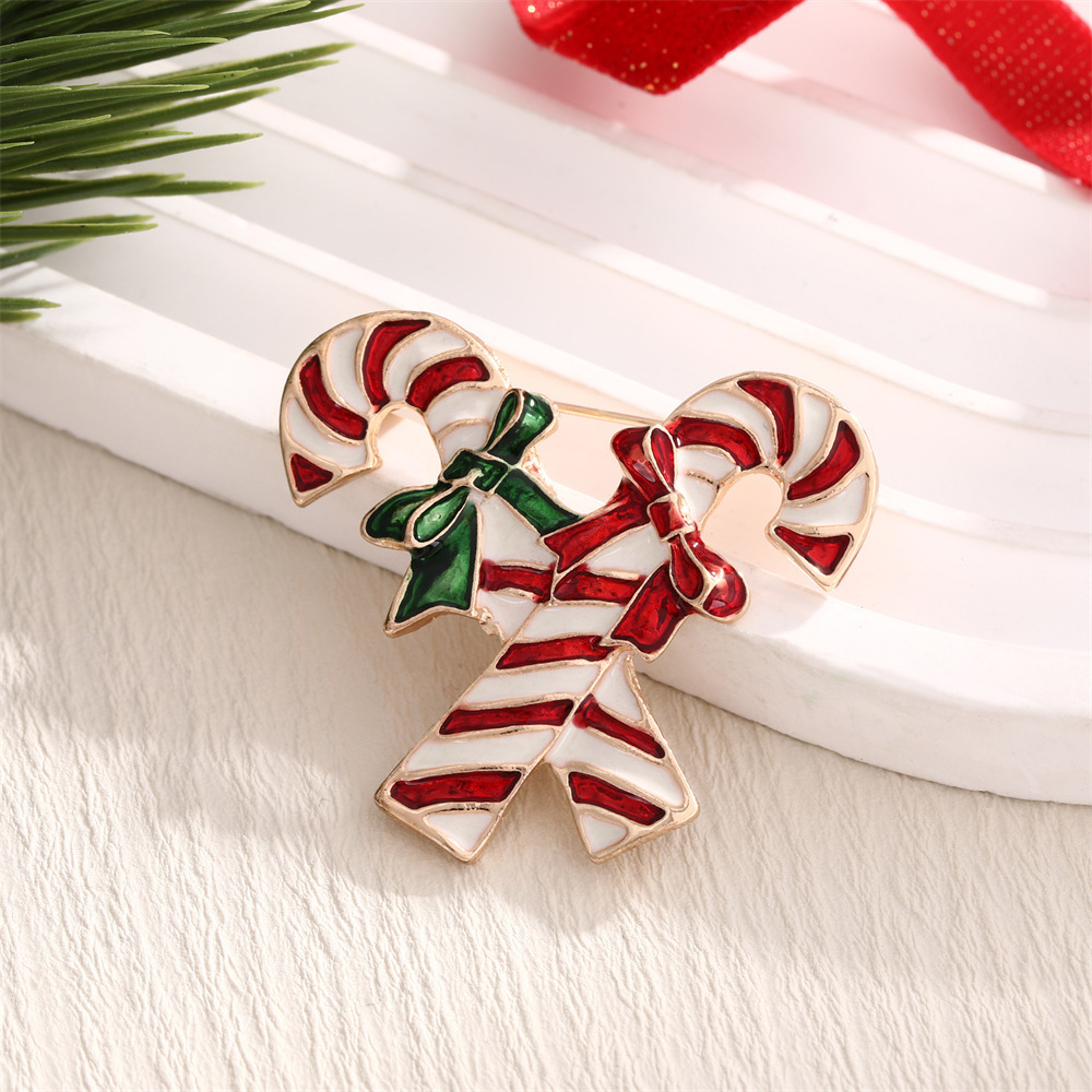 Rhinestone Christmas Bells, New Christmas Jewelry, Brooch Pin For Women Clothing, Fashion Sweet Alloy Enamel – view 10