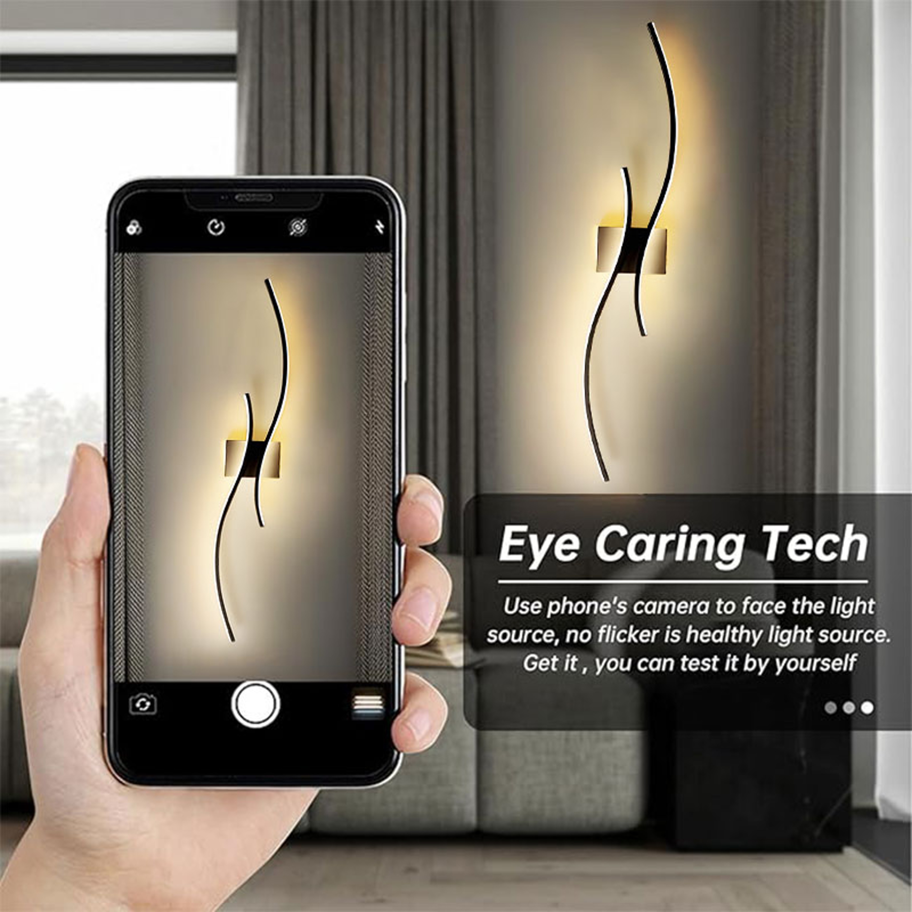 Aluminum Indoor LED Wall Lamps For Bedroom Corridor LED Wall Sconce Wall Lighting Fixtures For TV B 3